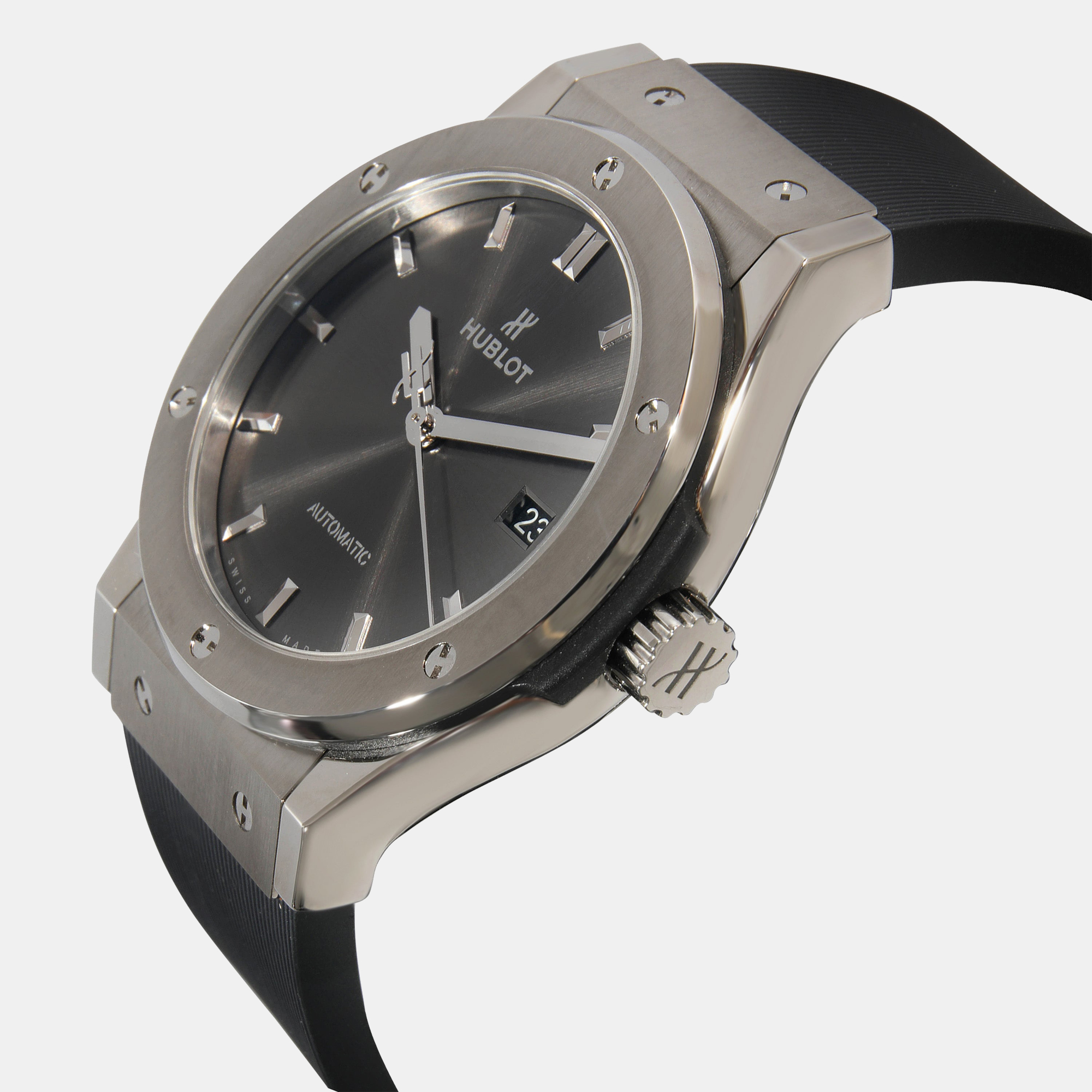 

Hublot Black Titanium Classic Fusion 542.NX.7071.RX Automatic Men's Wristwatch 42 mm