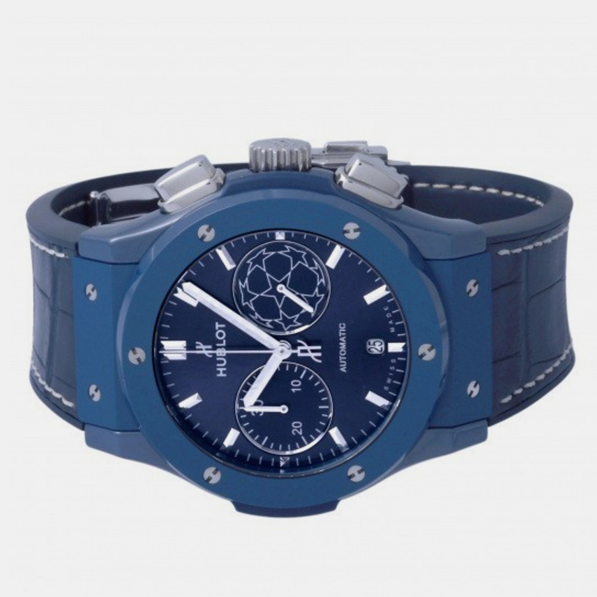 

Hublot Blue Ceramic Classic Fusion 521.EX.7170.LR.UCL18 Automatic Men's Wristwatch 45 mm