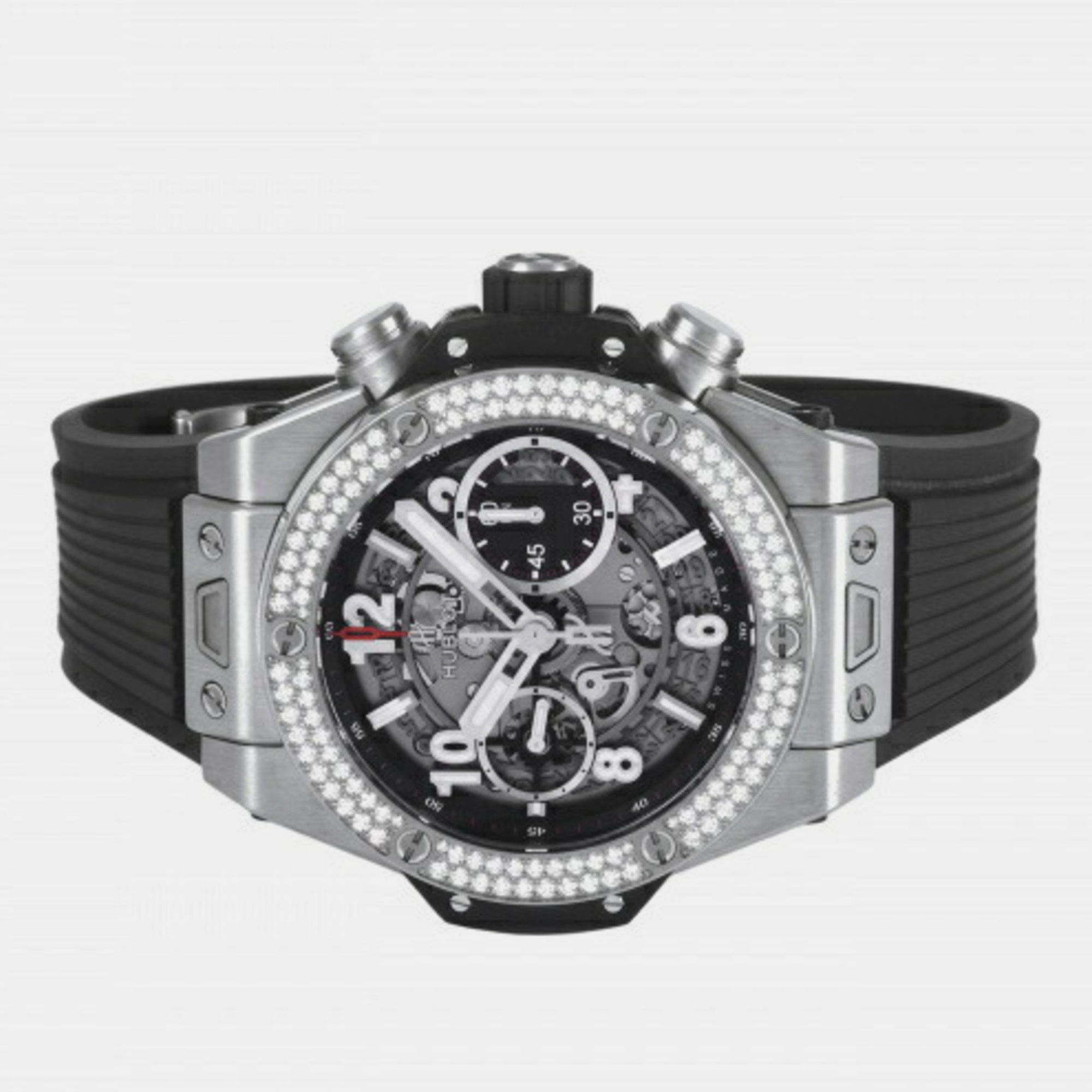 

Hublot Grey Diamond Titanium Big Bang 441.NX.1170.RX.1104 Automatic Men's Wristwatch 42 mm
