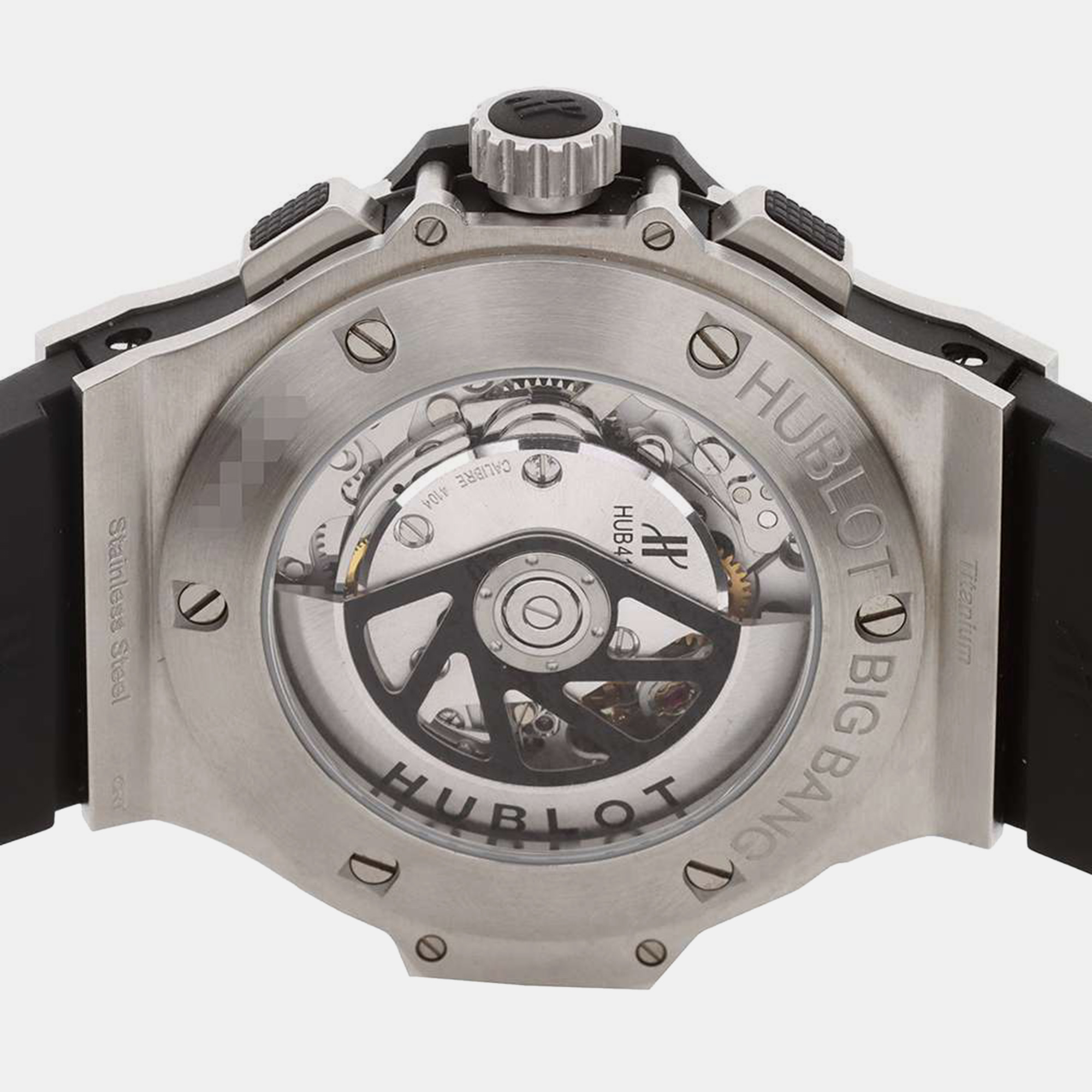 

Hublot Black Stainless Steel Big Bang 301.SX.1170.RX Automatic Men's Wristwatch 44 mm