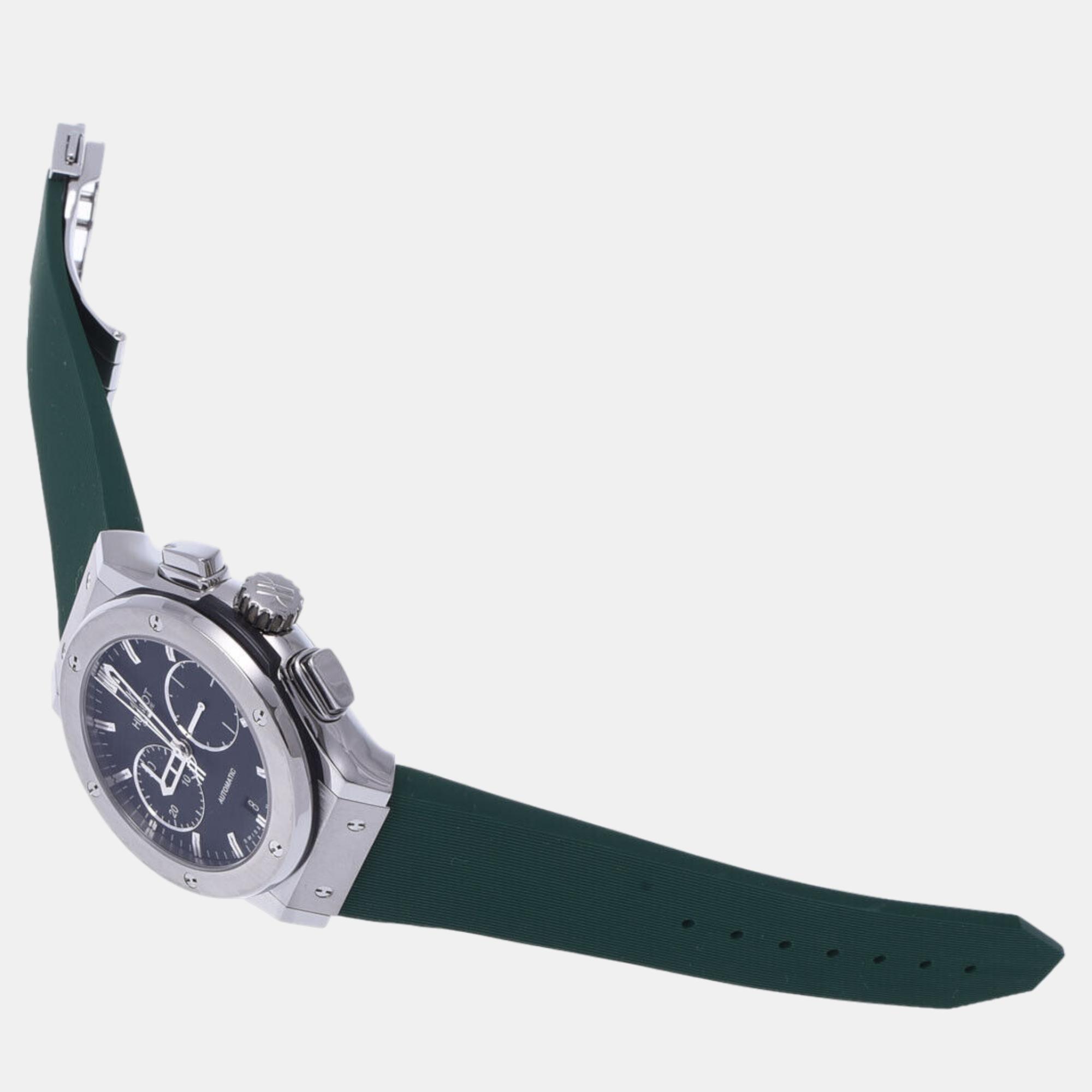 

Hublot Black Titanium Classic Fusion 521.NX.1170.LR Automatic Men's Wristwatch 45 mm