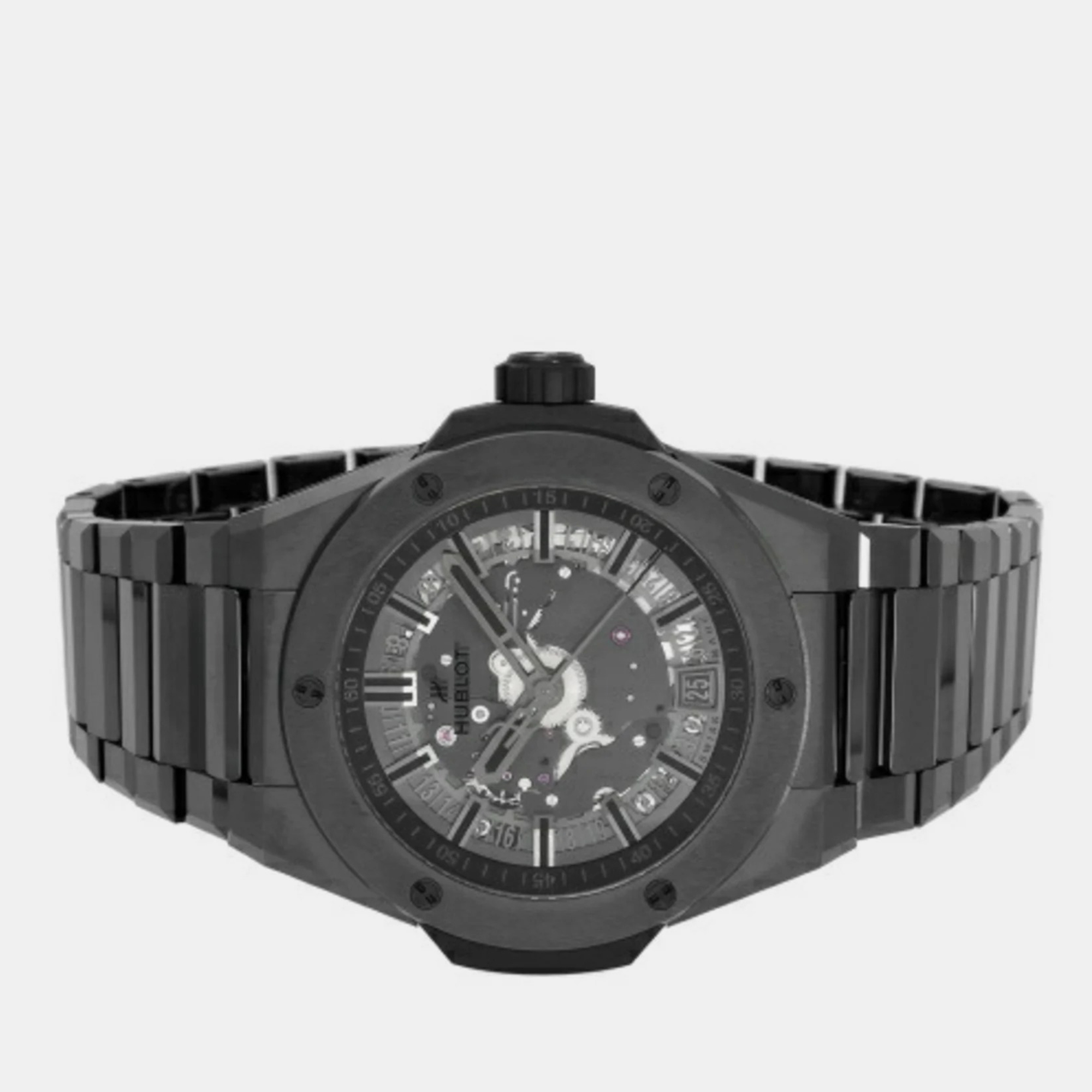 

Hublot Black Ceramic Big Bang 456.CX.0140.CX Automatic Men's Wristwatch 40 mm