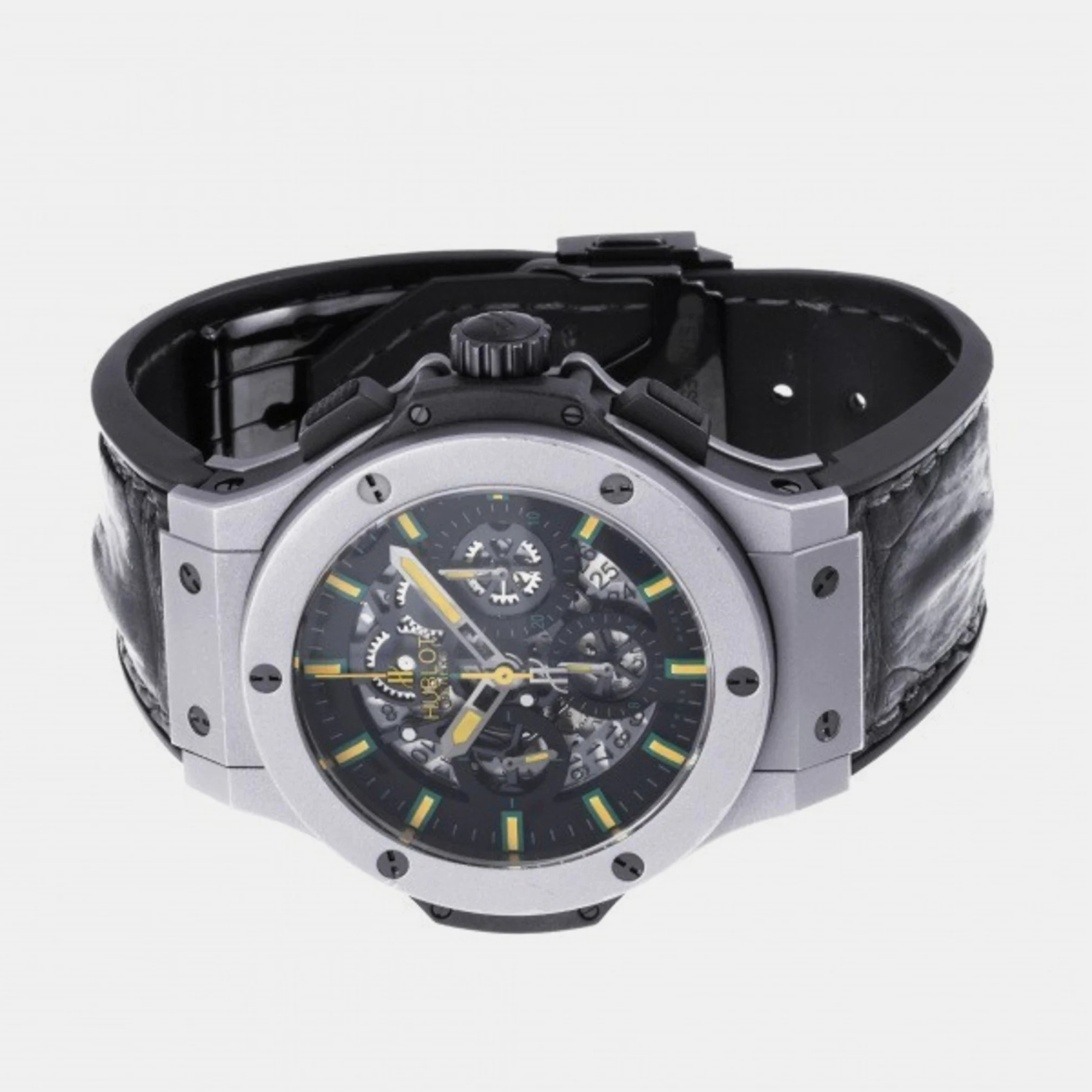 

Hublot Black Titanium Big Bang 311.AI.1149.HR.NIE11 Automatic Men's Wristwatch 44 mm