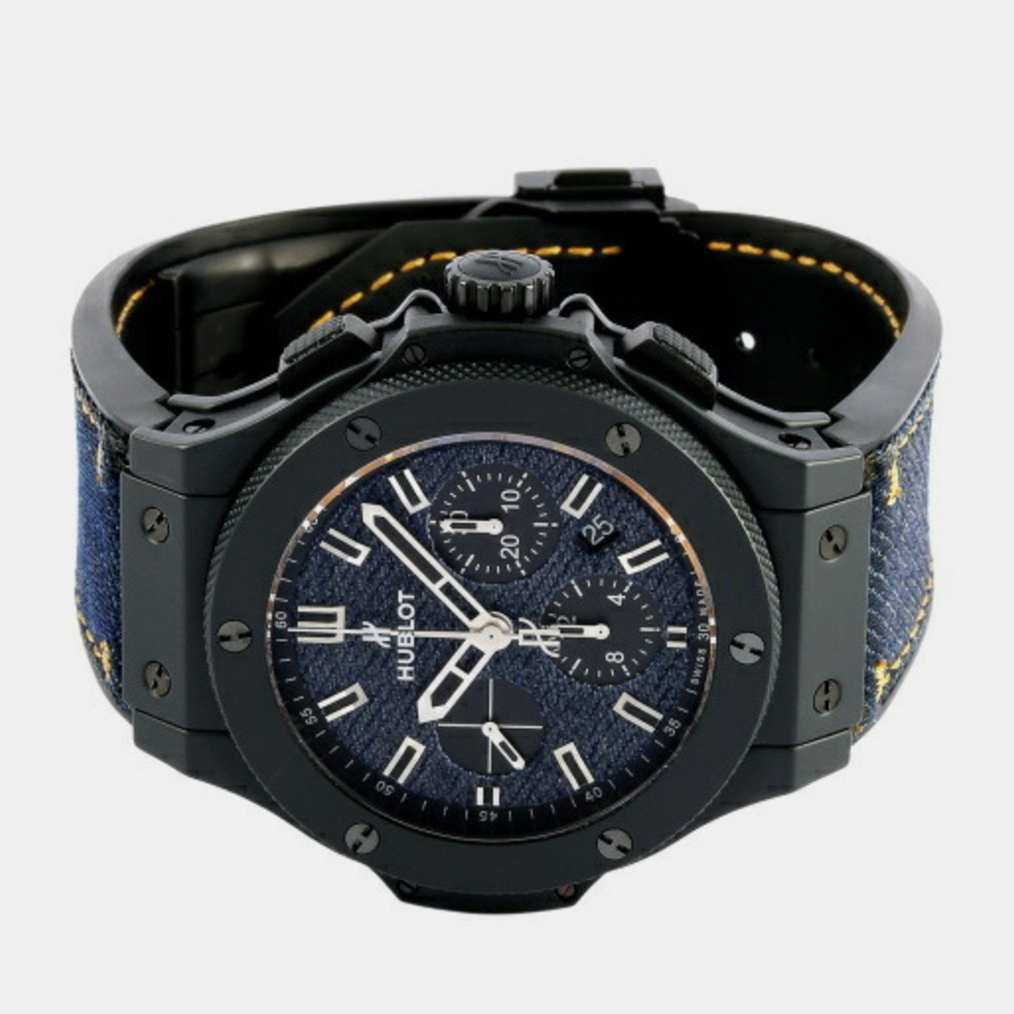 

Hublot Black Ceramic Big Bang 301.CI.2770.NR.JEANS14 Automatic Men's Wristwatch 44 mm