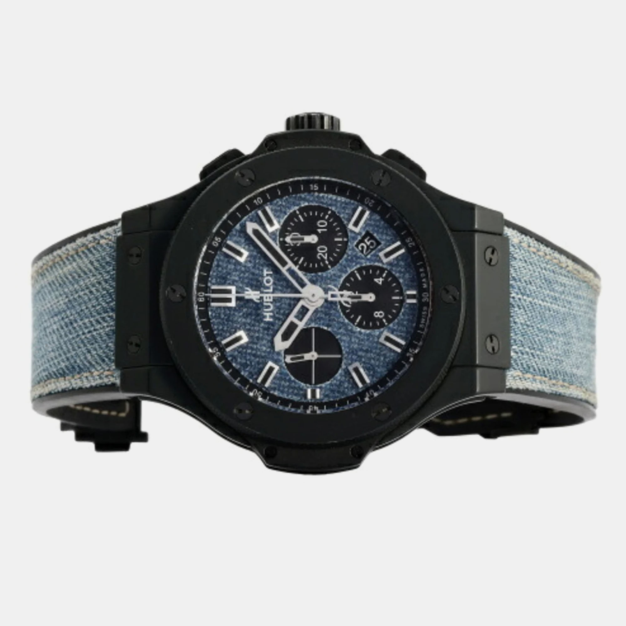 

Hublot Blue Ceramic Big Bang 301.CI.2770.NR.JEANS Automatic Men's Wristwatch 44 mm
