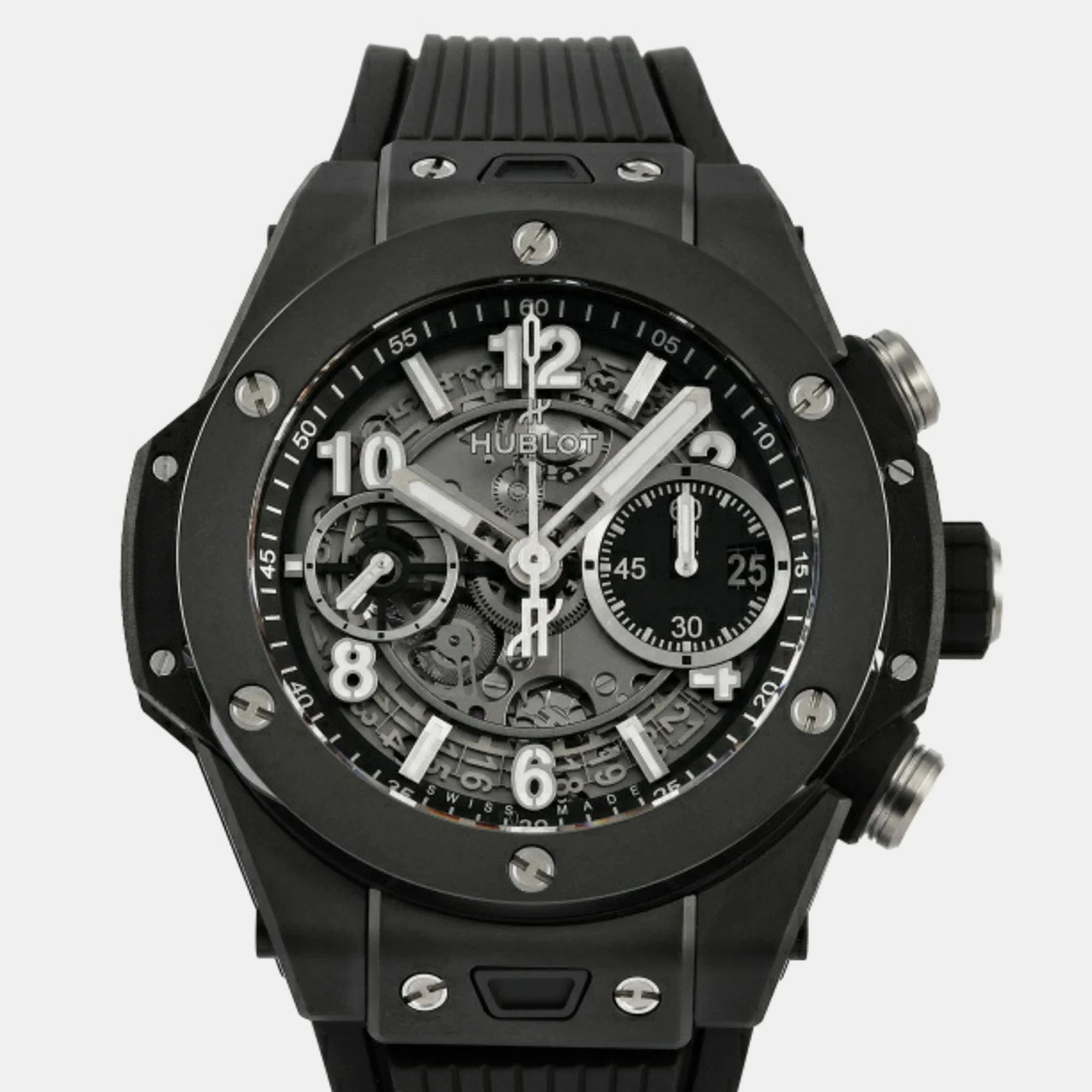 

Hublot Black Ceramic Big Bang 441.CI.1171.RX Automatic Men's Wristwatch 42 mm