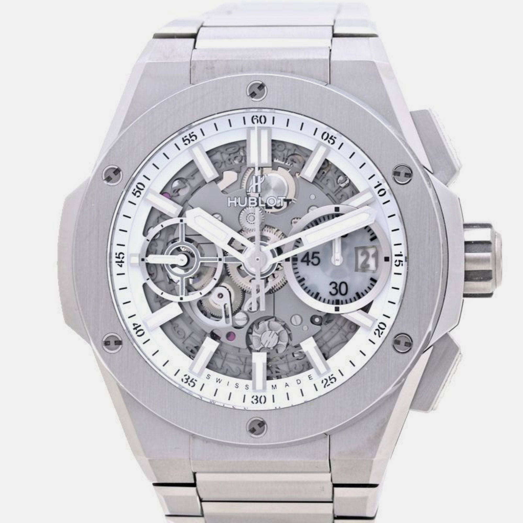 

Hublot Transparent Titanium Big Bang 451.NE.2010.NX.JPN Automatic Men's Wristwatch 44 mm