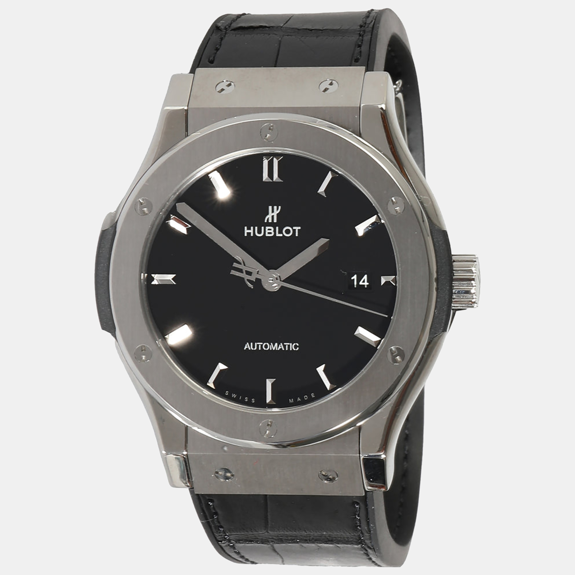 

Hublot Black Titanium Classic Fusion 542.NX.1171.LR Automatic Men's Wristwatch 42 mm