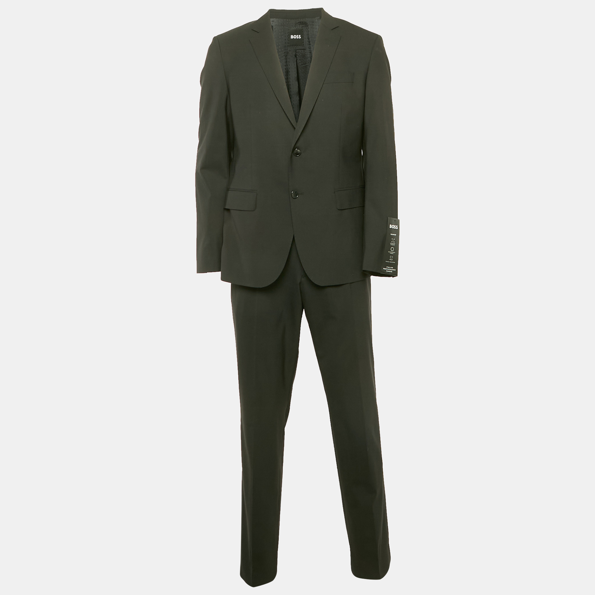 

Hugo Boss Black Wool Slim Fit Suit XL