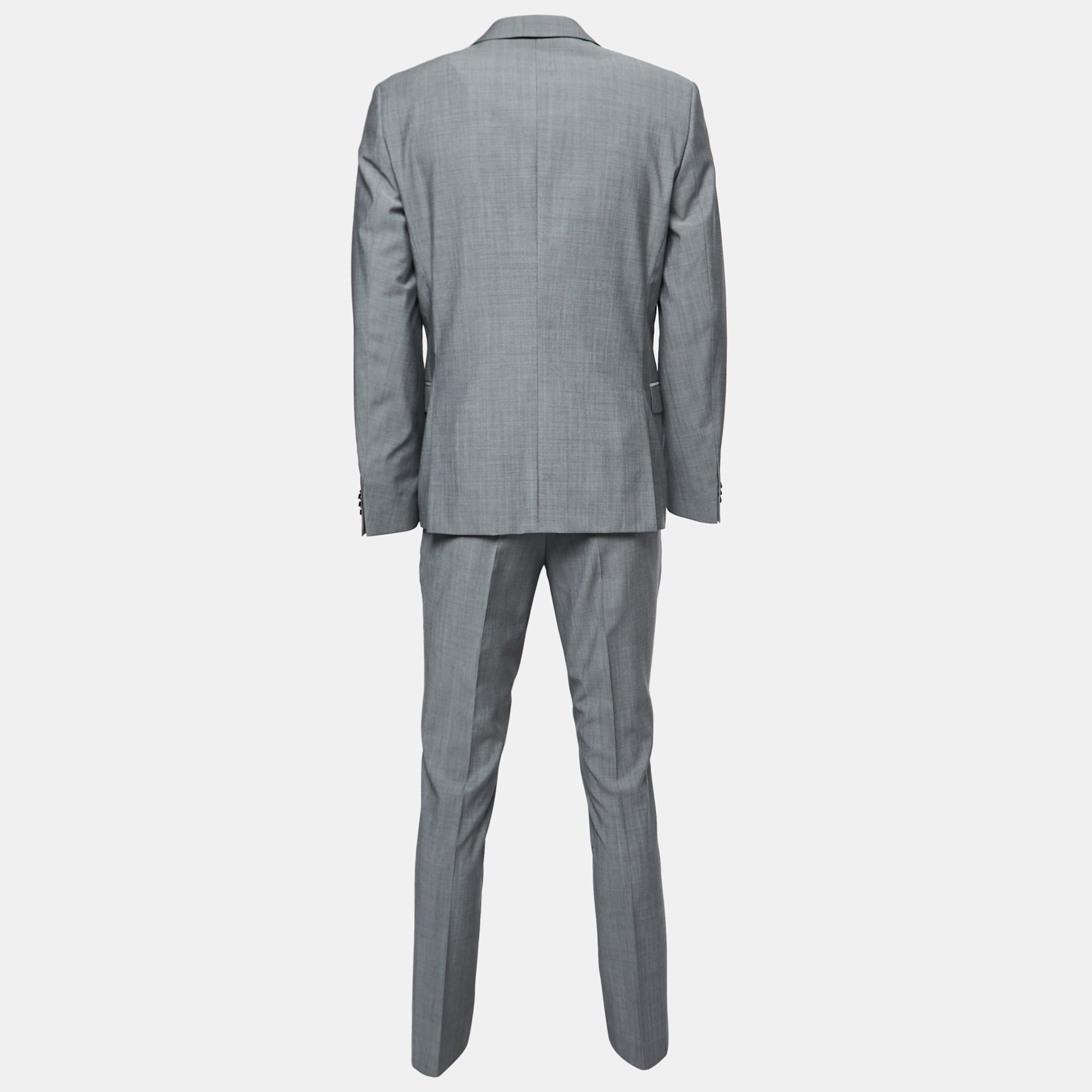 

Hugo Boss Grey Wool Single-Breasted Suit