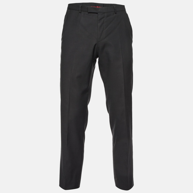 

Hugo Boss Dark Grey Virgin Wool Pants M