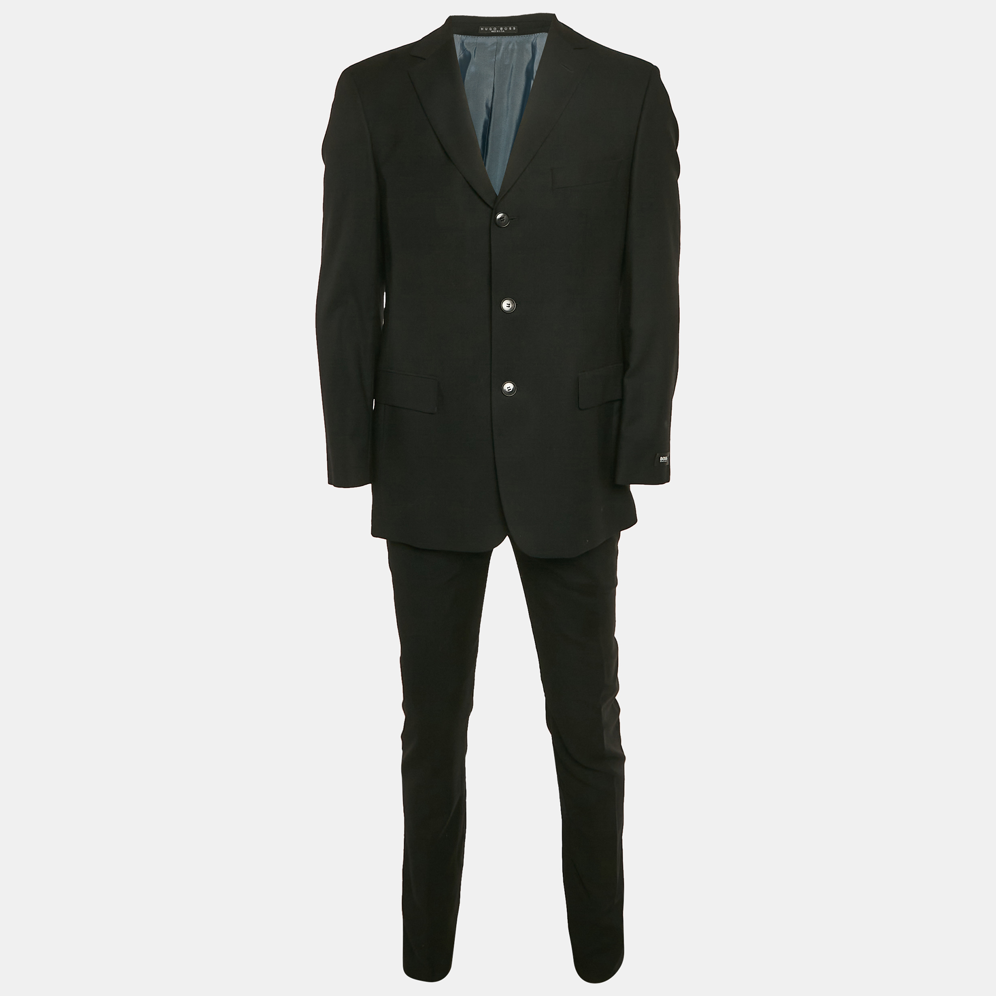 

Hugo Boss Black Wool Regular Fit Suit M