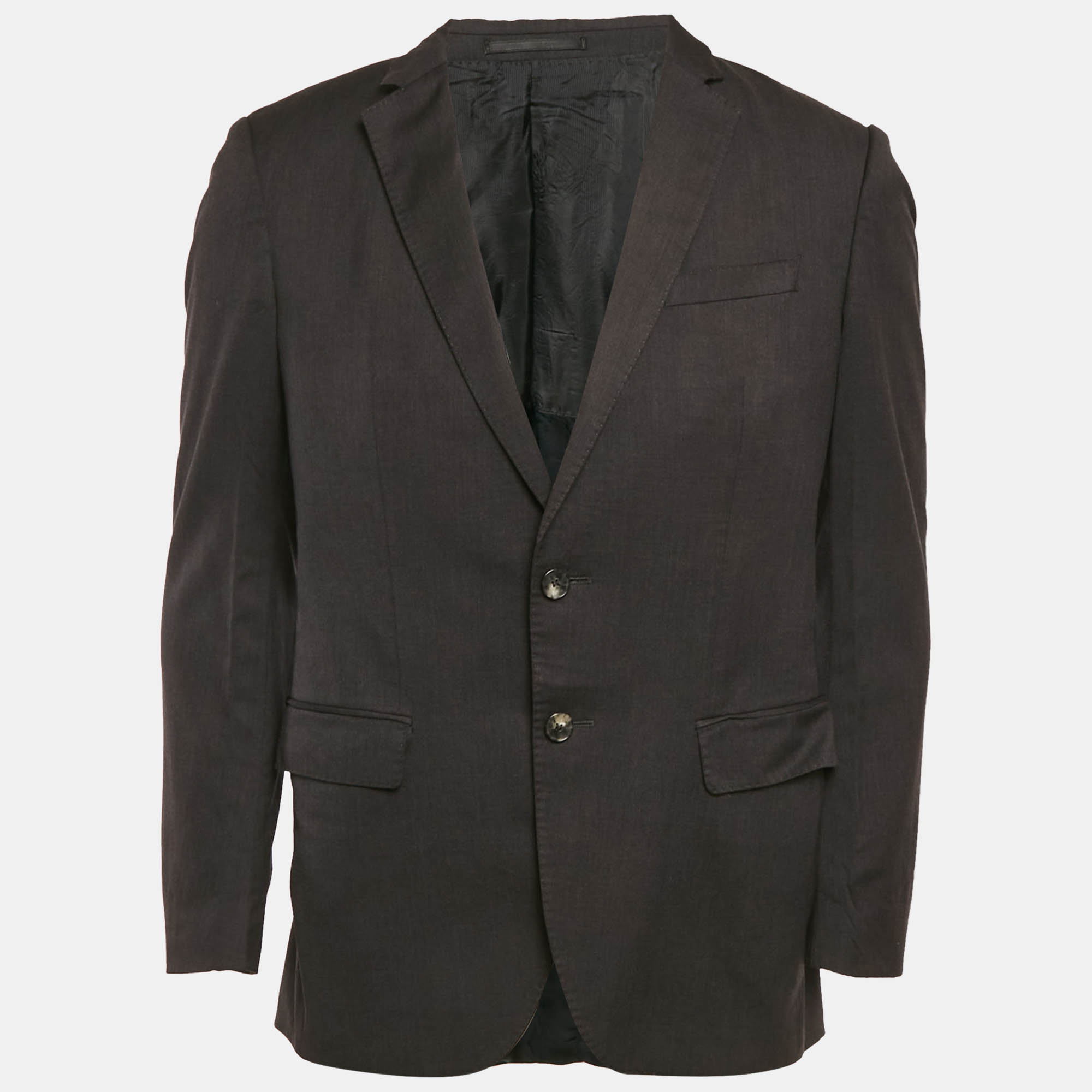 

Boss By Hugo Boss Dark Grey Wool Single Breasted Blazer M
