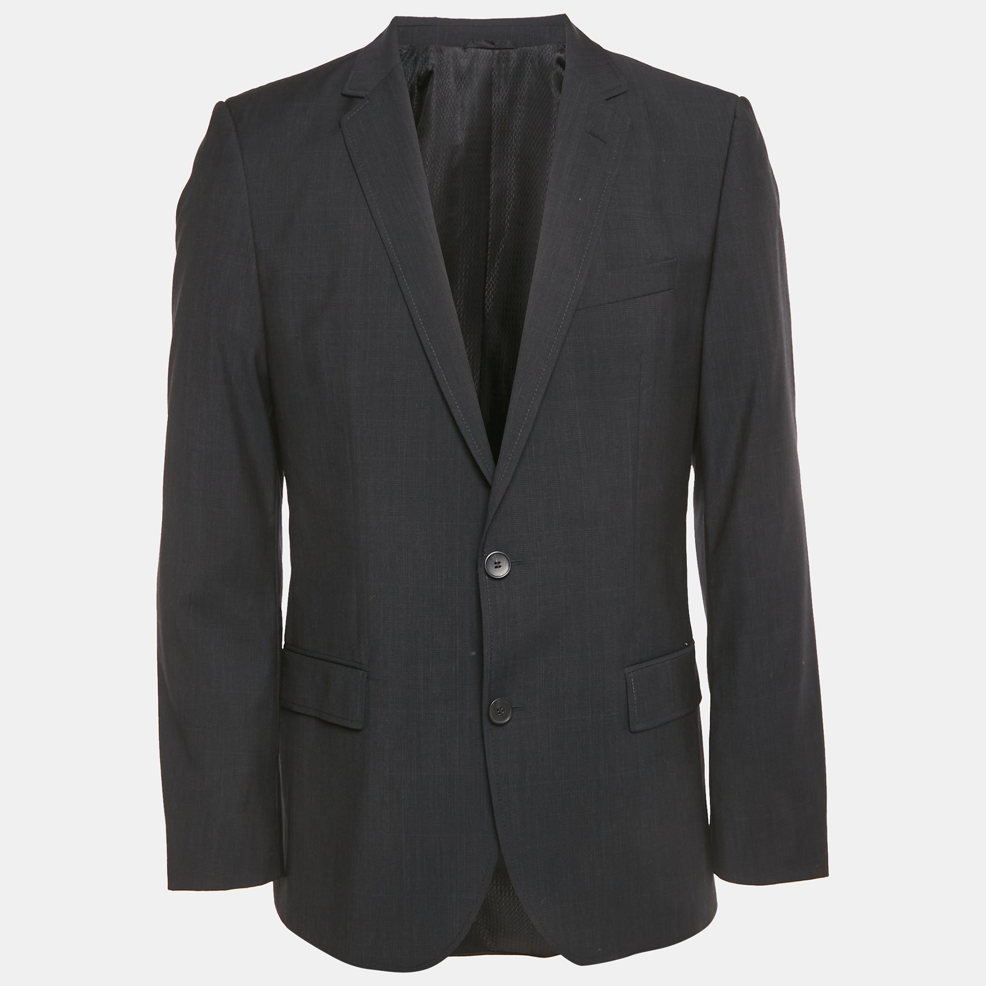 

Hugo Boss Navy Blue Wool Regular Fit Blazer L