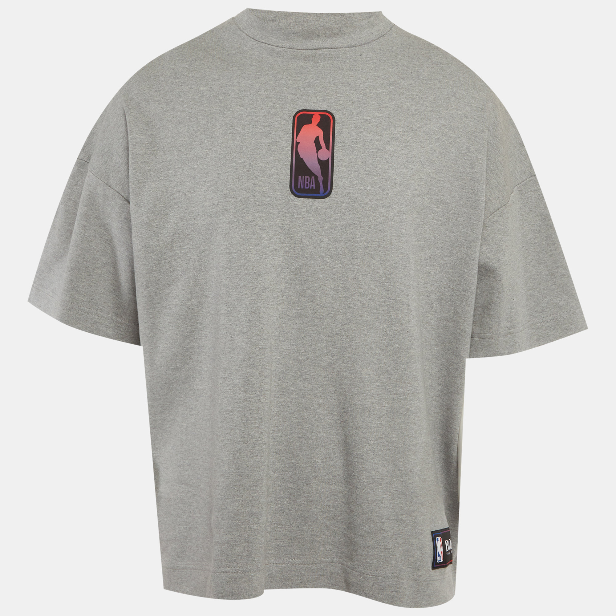 

Hugo Boss Grey x NBA Grey Applique Jersey T-Shirt M