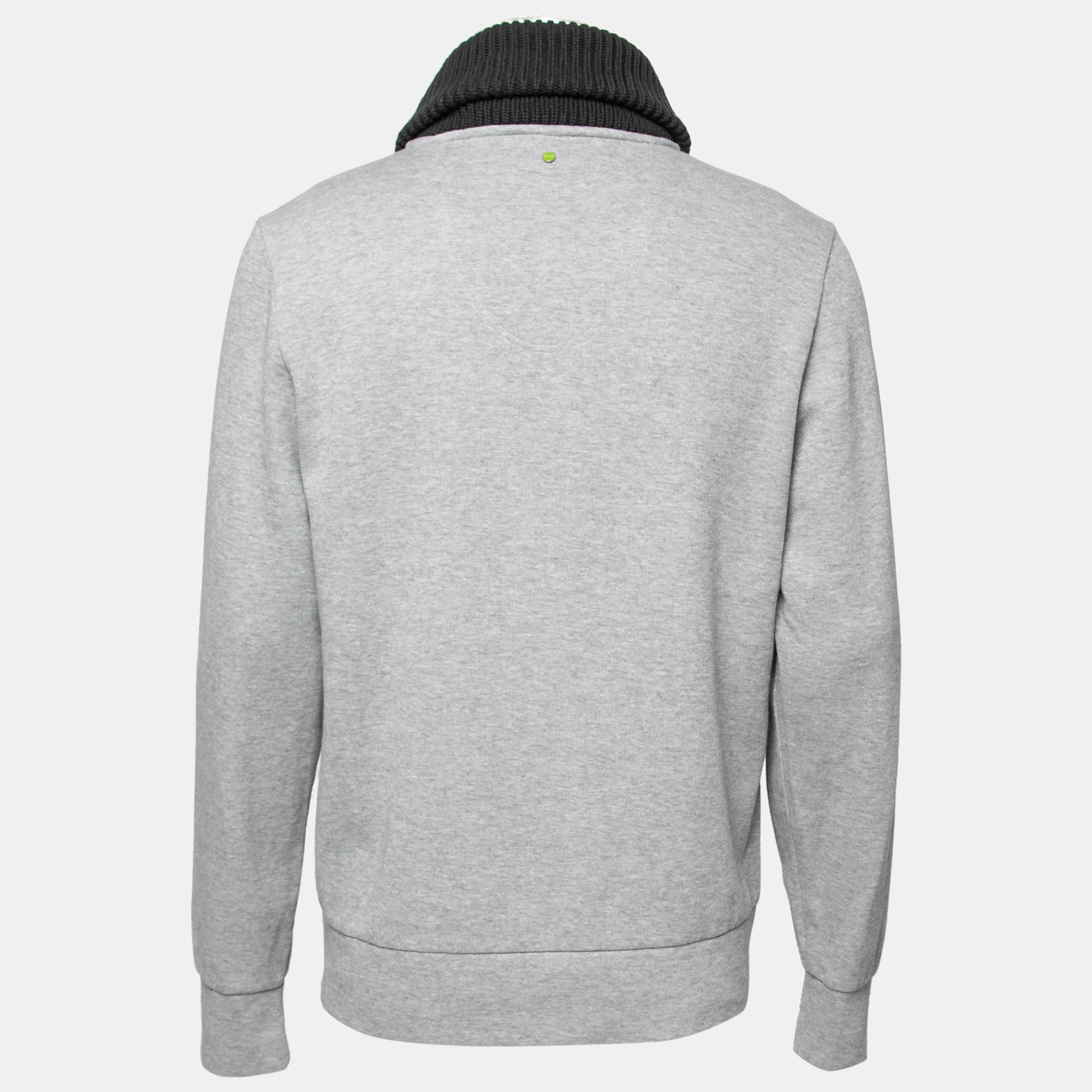 

Boss by Hugo Boss Grey Cotton Button Front Jacket