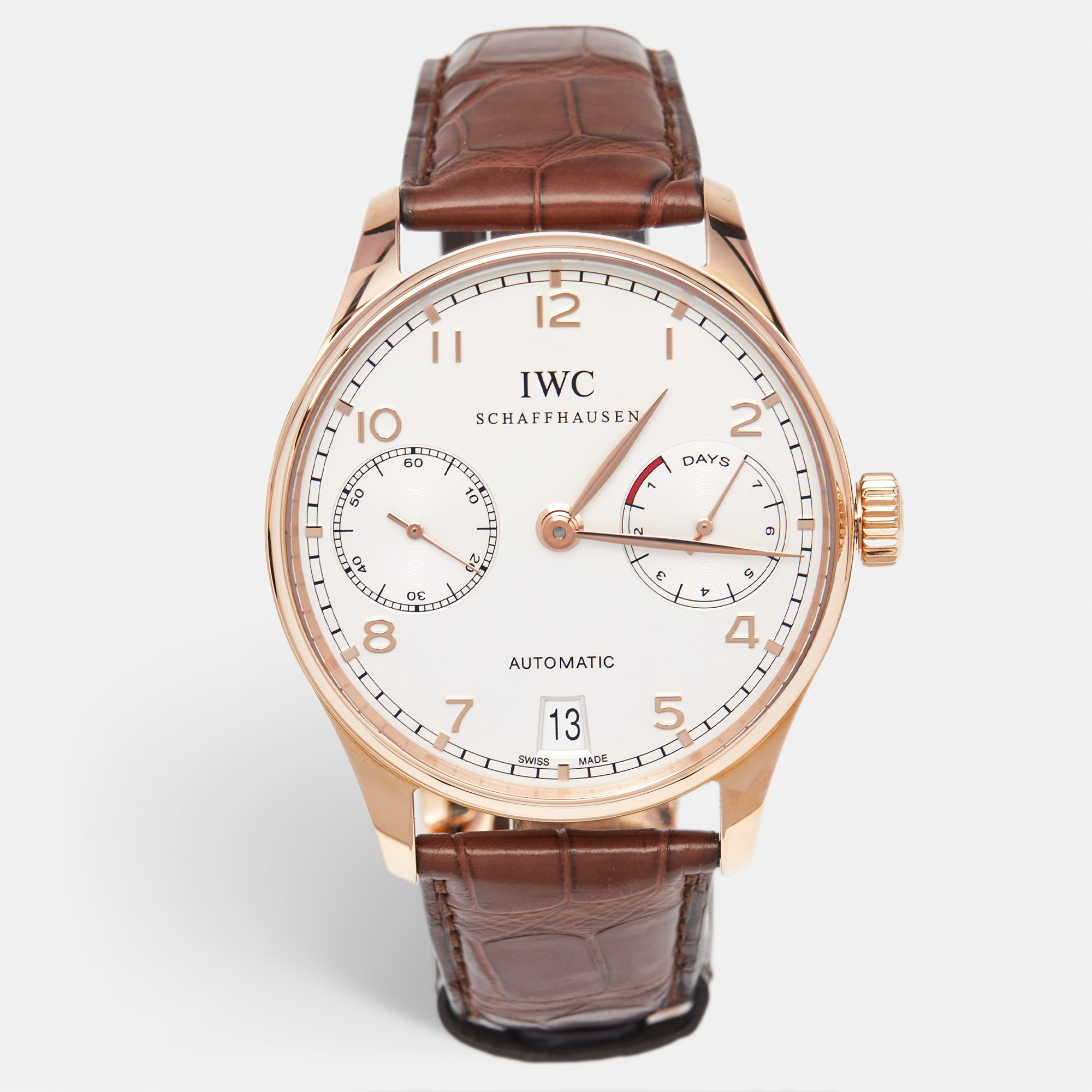 

IWC Schaffhausen Silver, Brown