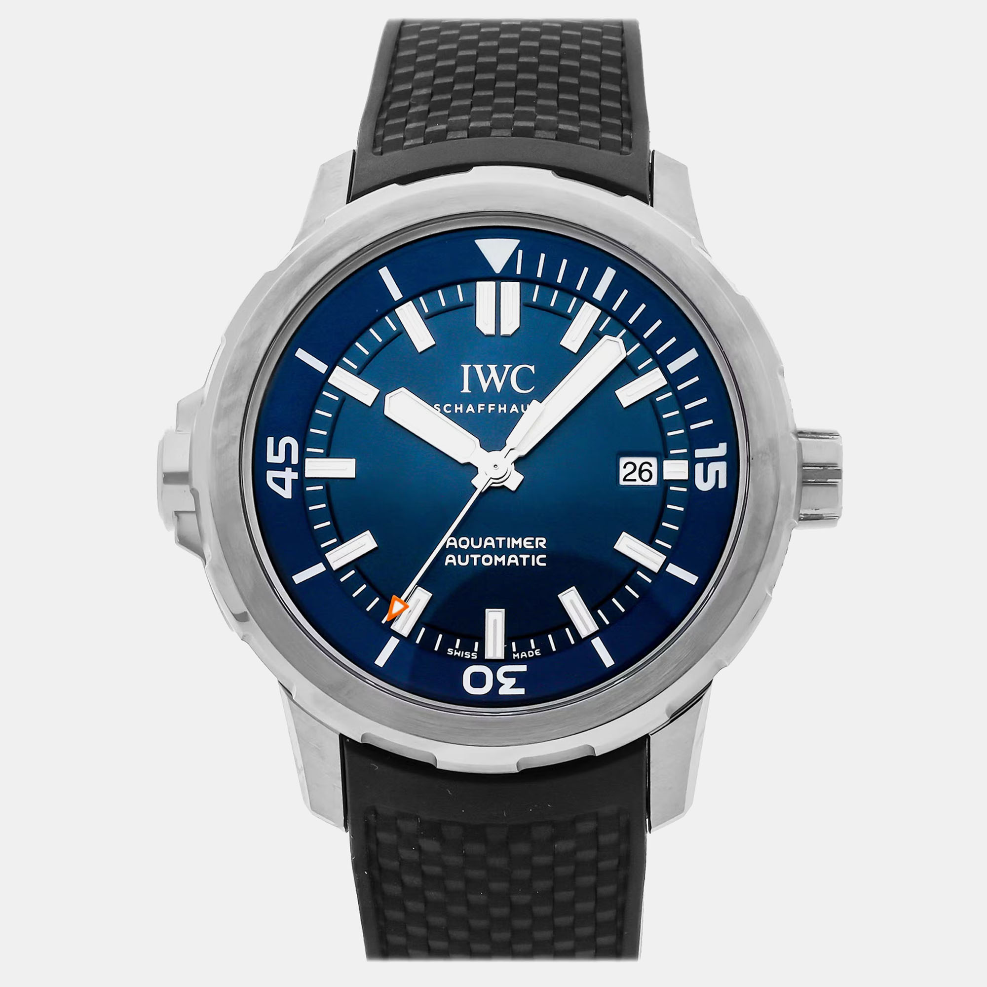 

Pre-Owned IWC Aquatimer "Expedition Jacques-Yves Cousteau" IW3290-05, Blue