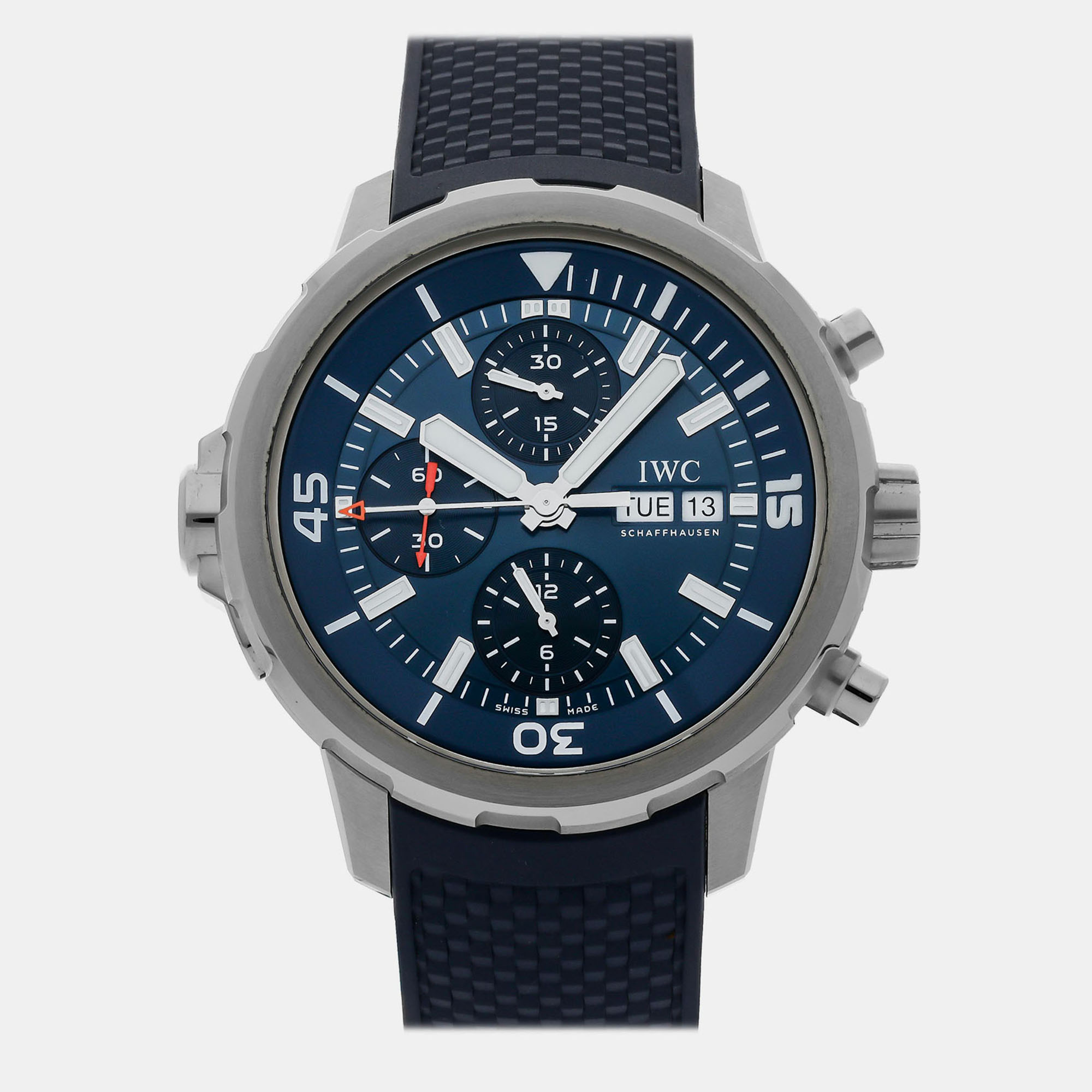 

Pre-Owned IWC Aquatimer Chronograph IW3768-06 44 mm, Blue