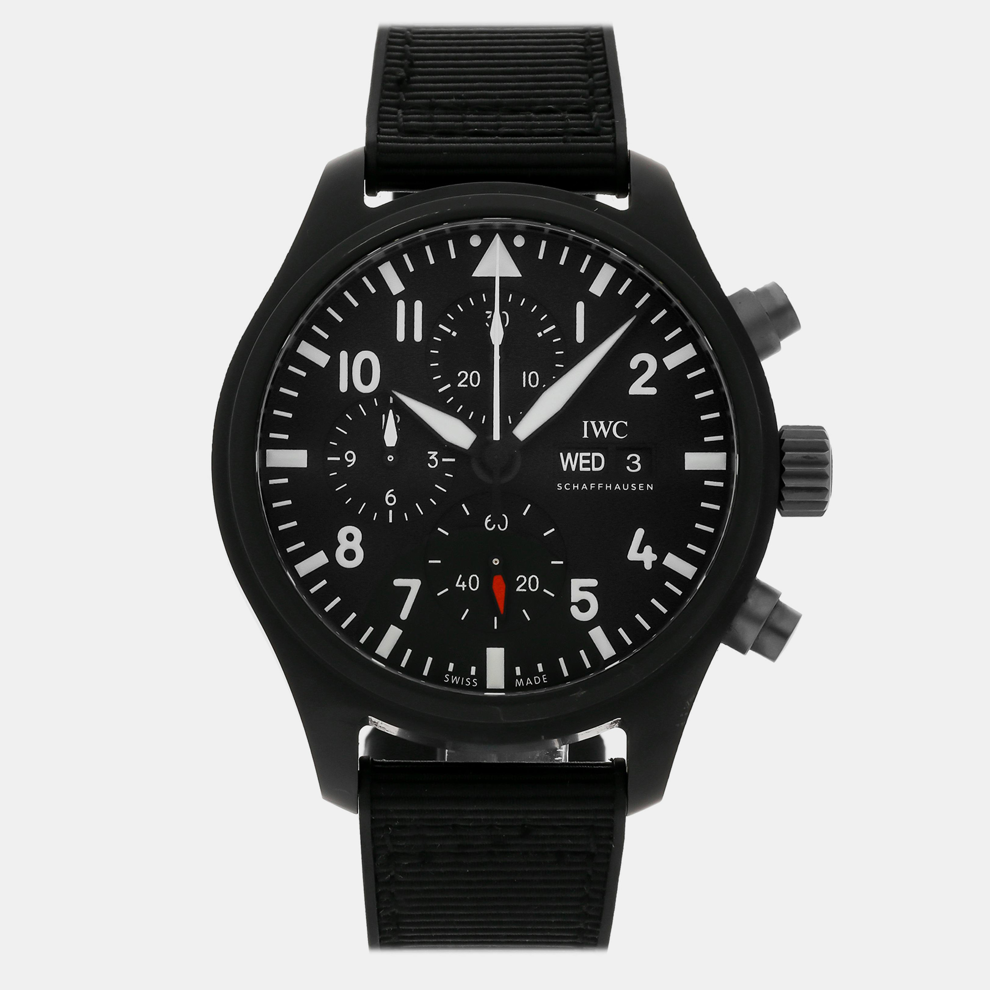 

Pre-Owned IWC Pilot's Watch Chronograph 44 mm, Black