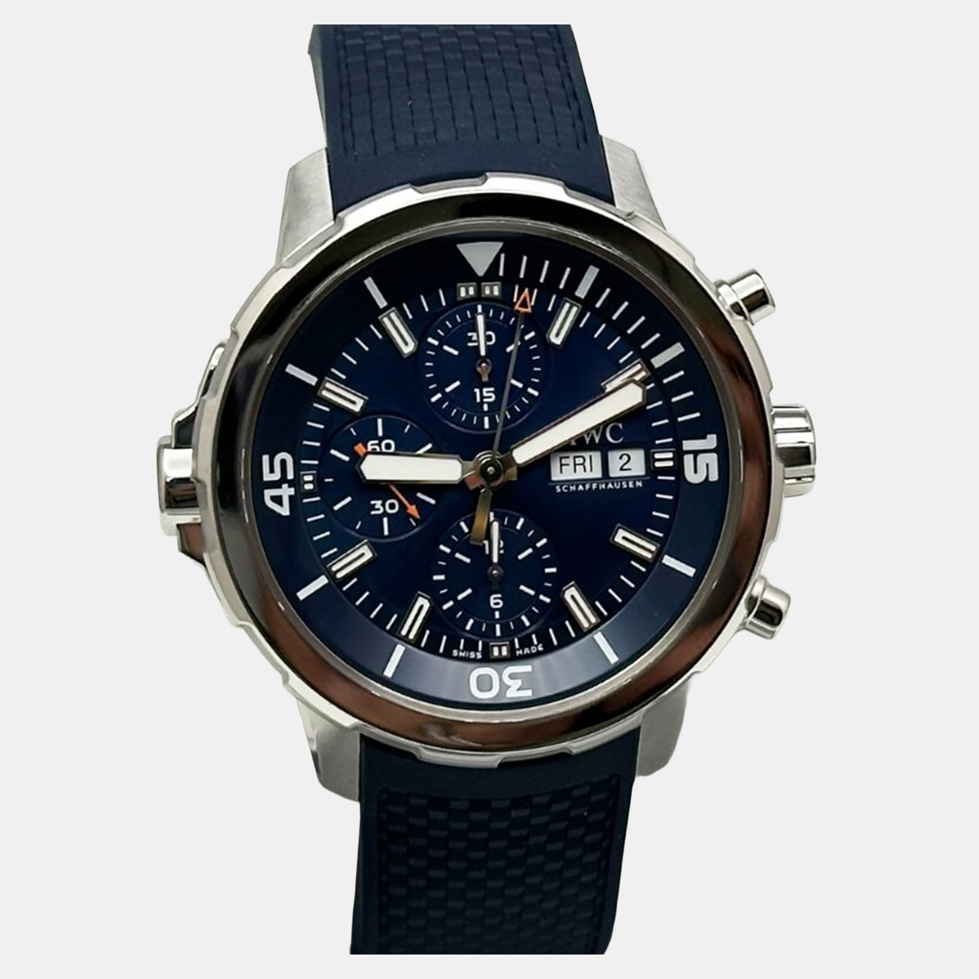 

IWC Aquatimer IW376805 Automatic Black Dial Stainless Steel Men's Wristwatch 44 mm