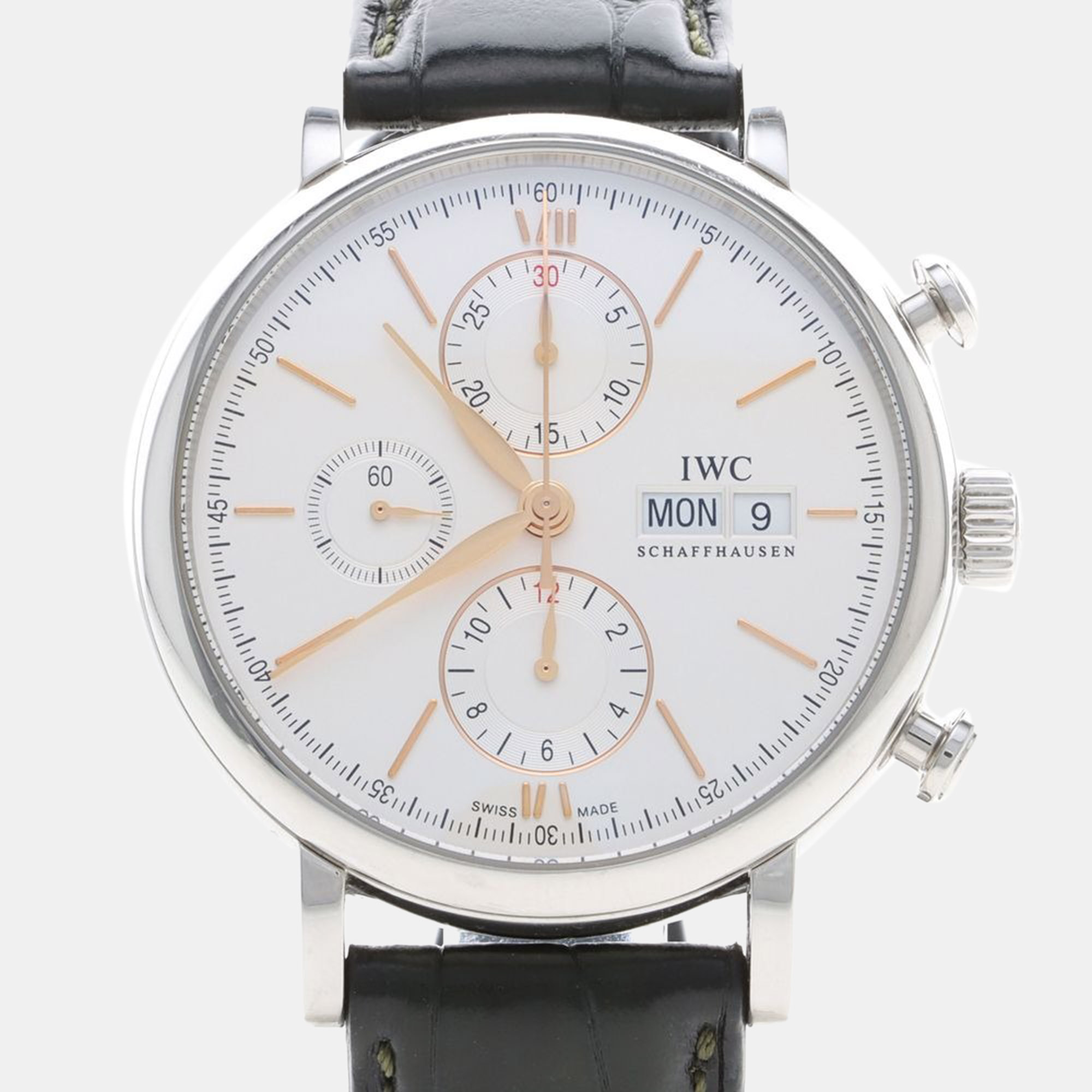 

IWC Portofino IW391031 Silver Stainless Steel Automatic Men Wristwatch