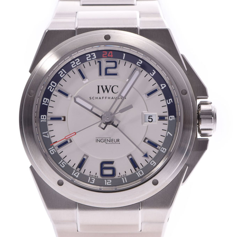

IWC White Stainless Steel Ingenieur IW324404 Men's Wristwatch