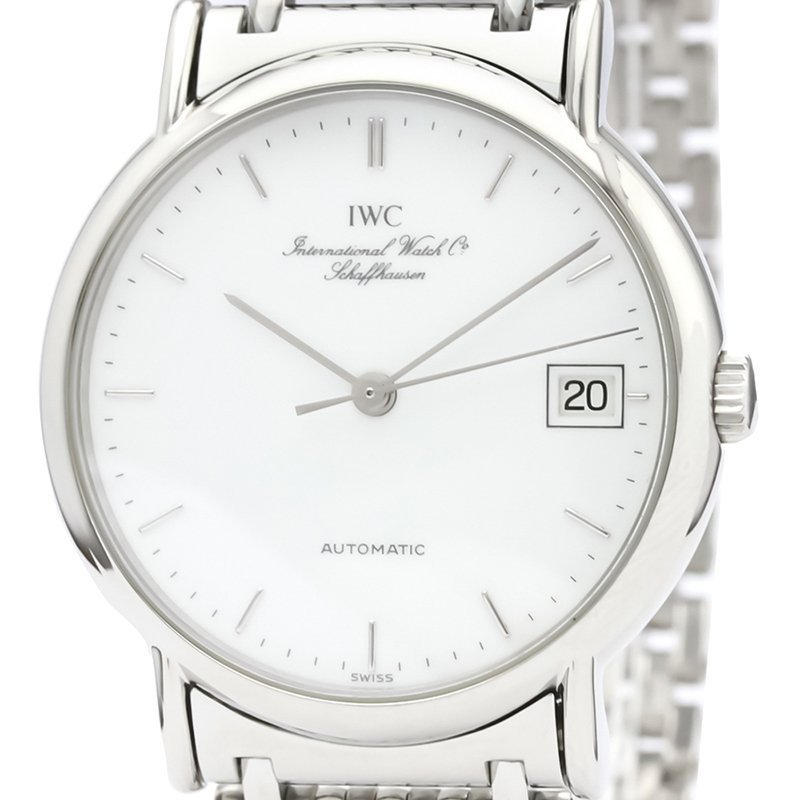 

IWC White Stainless Steel Portofino IW351318 Men's Wristwatch