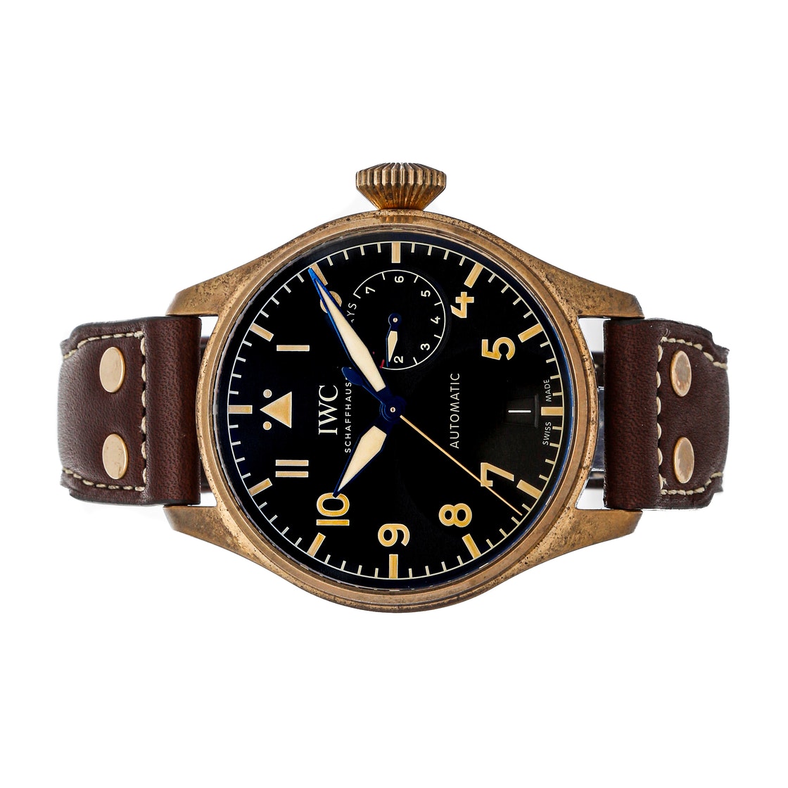 

IWC Black Bronze Pilot Heriatge Limited Edition IW5010-05 Men's Wristwatch