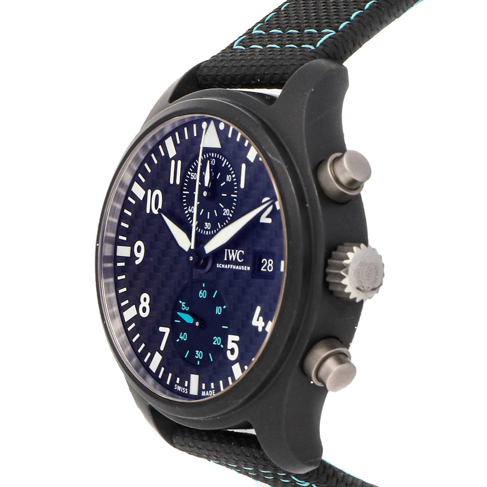 

IWC Black Ceramic Pilot Chronograph Limited Edition Mercedes-AMG Petronas Motorsport IW3890-05 Men's Wristwatch