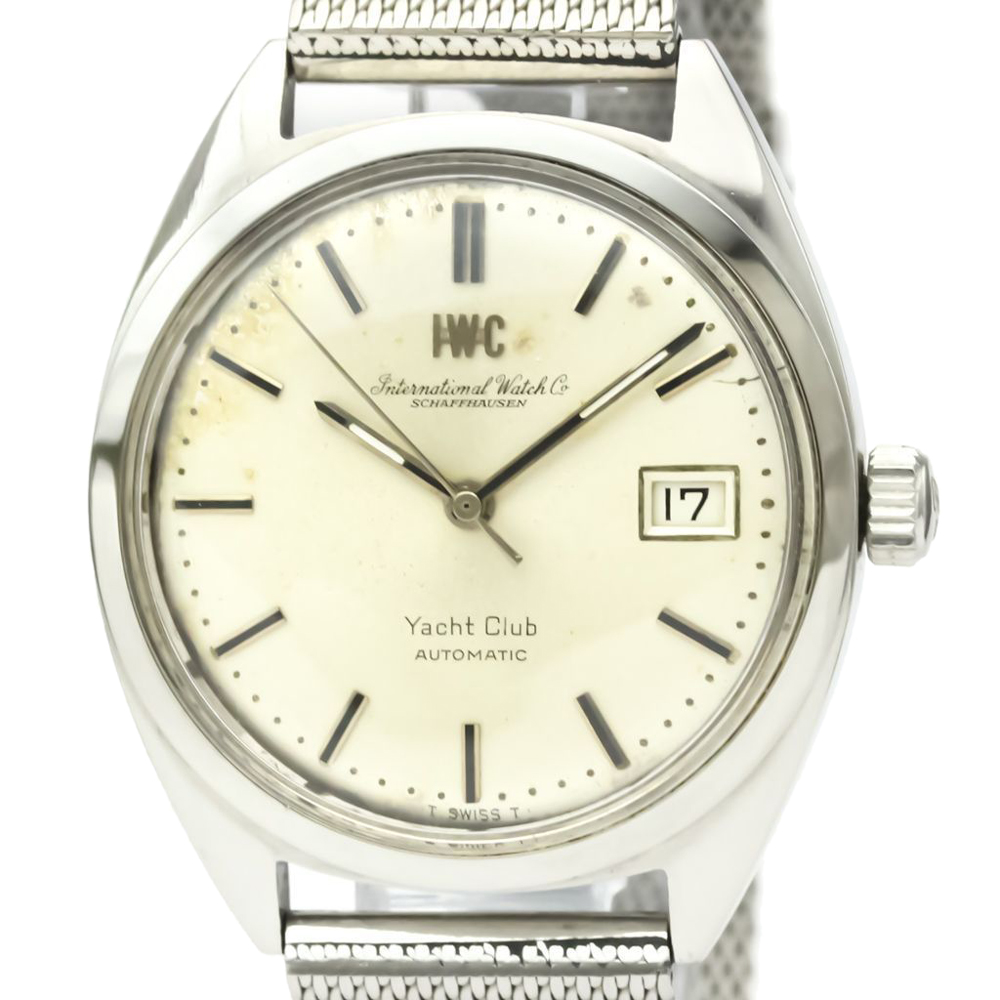 

IWC Silver Stainless Steel Schaffhausen C.8541B Automatic Men's Wristwatch 34 MM