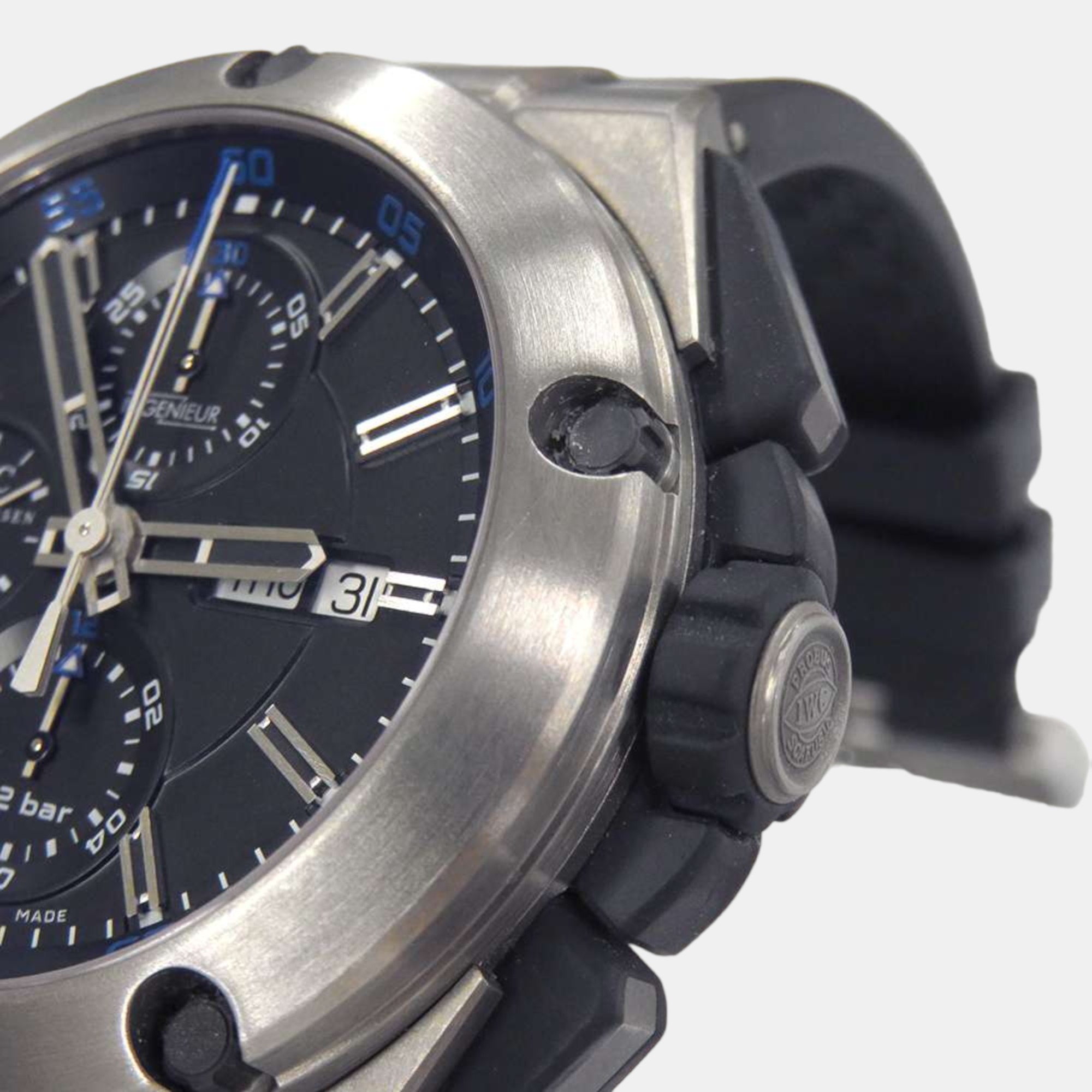 

IWC Black Titanium Ingenieur IW376501 Men's Wristwatch 45 mm