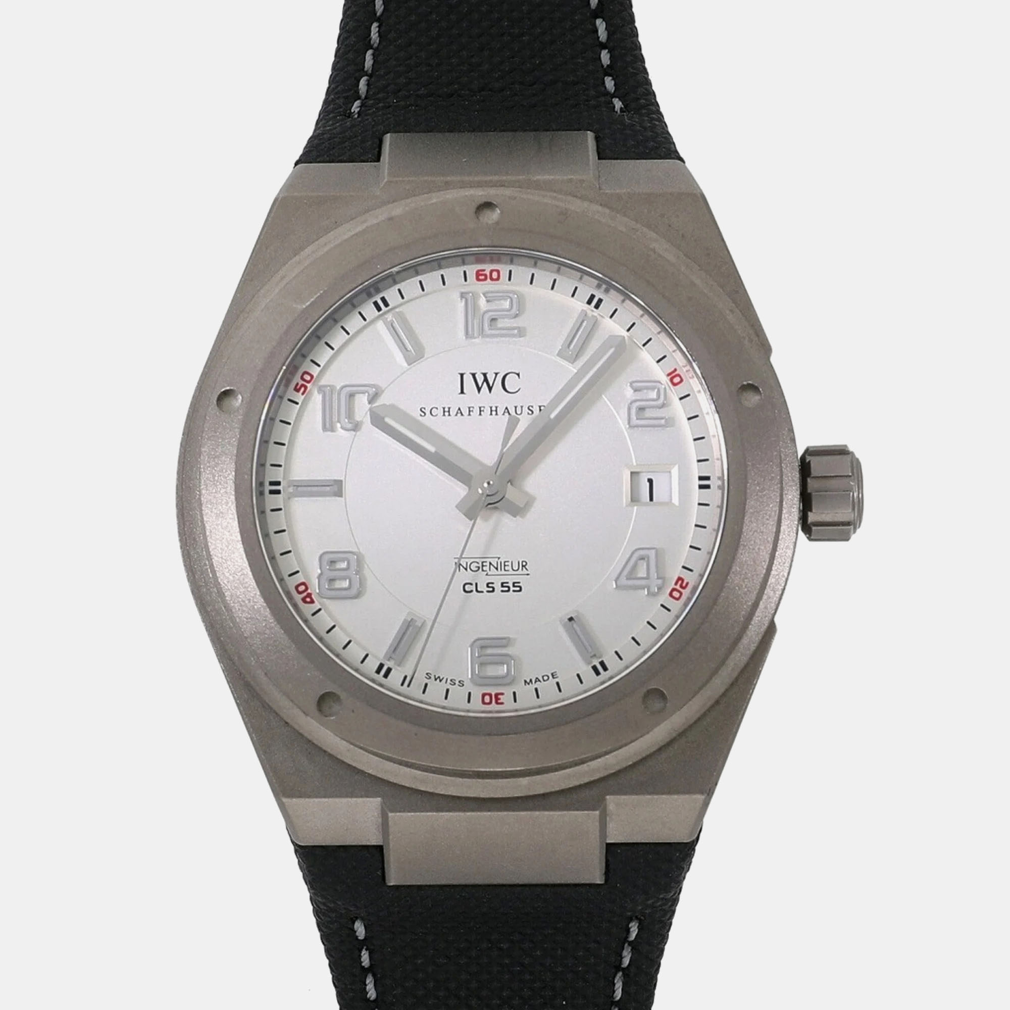 

IWC Silver Titanium Ingenieur IW322706 Men's Wristwatch