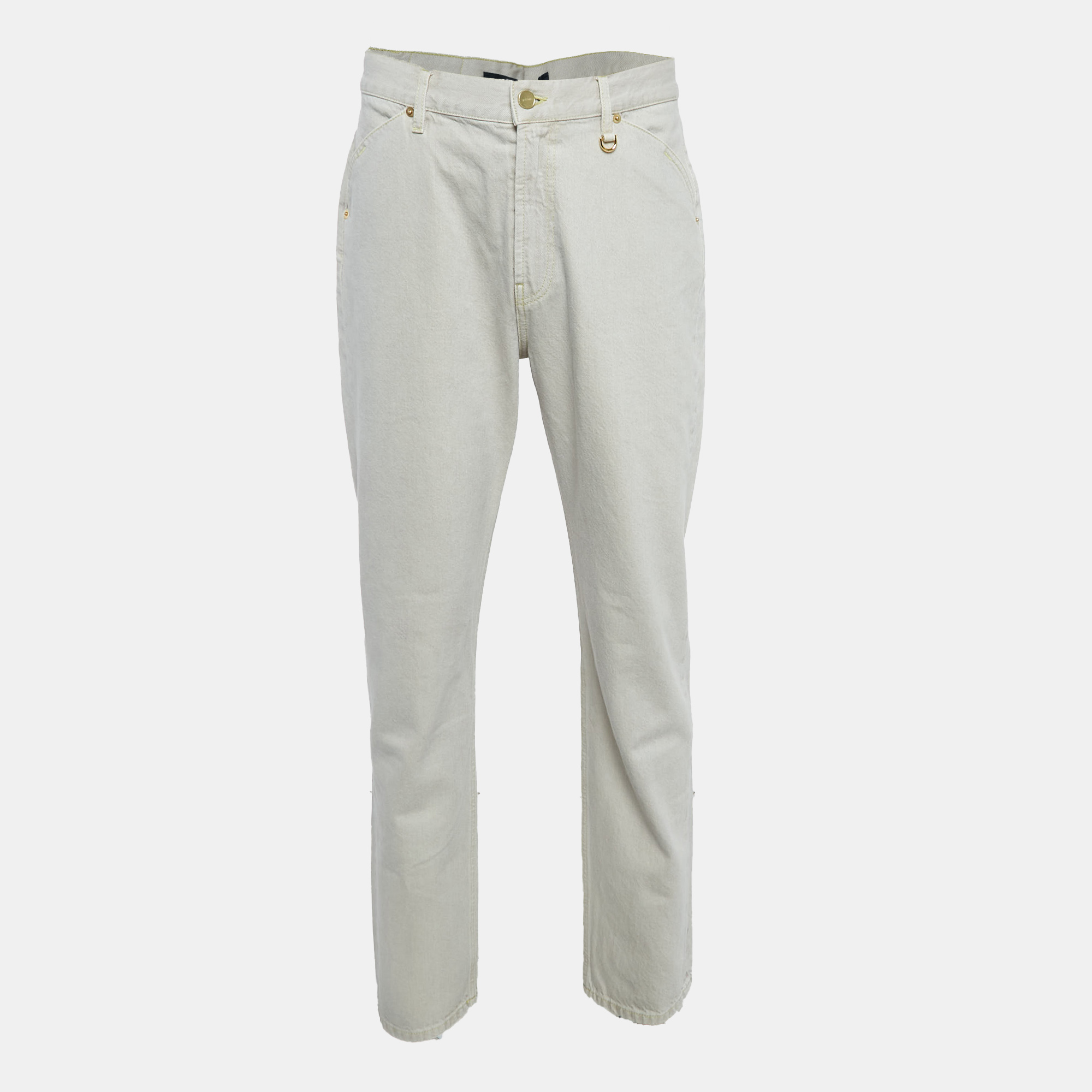 

Jacquemus Light Beige Denim Le De Nimes Yelo Jeans L Waist 33"