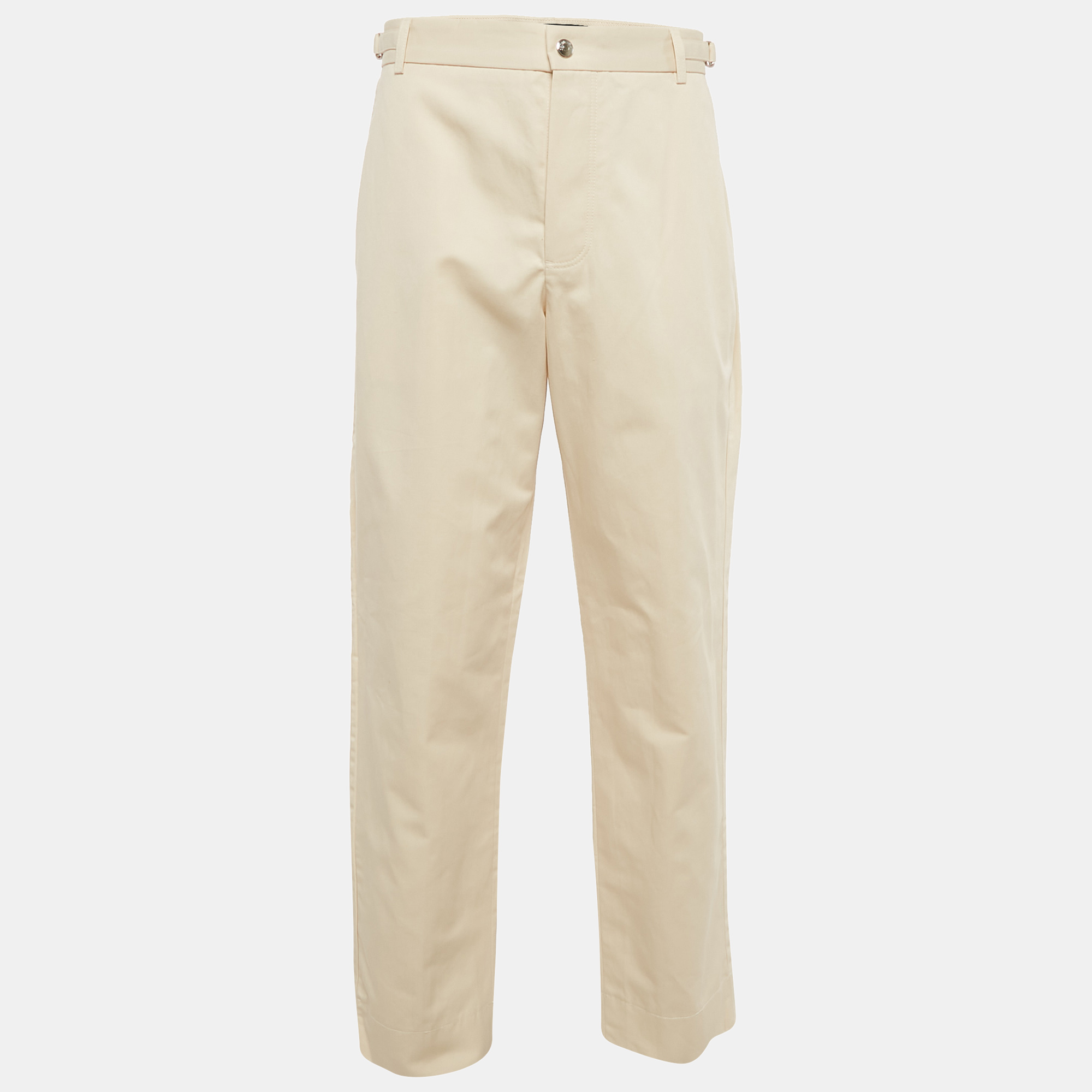 

Jacquemus Light Beige Gabardine Cotton La Casa Pants XL