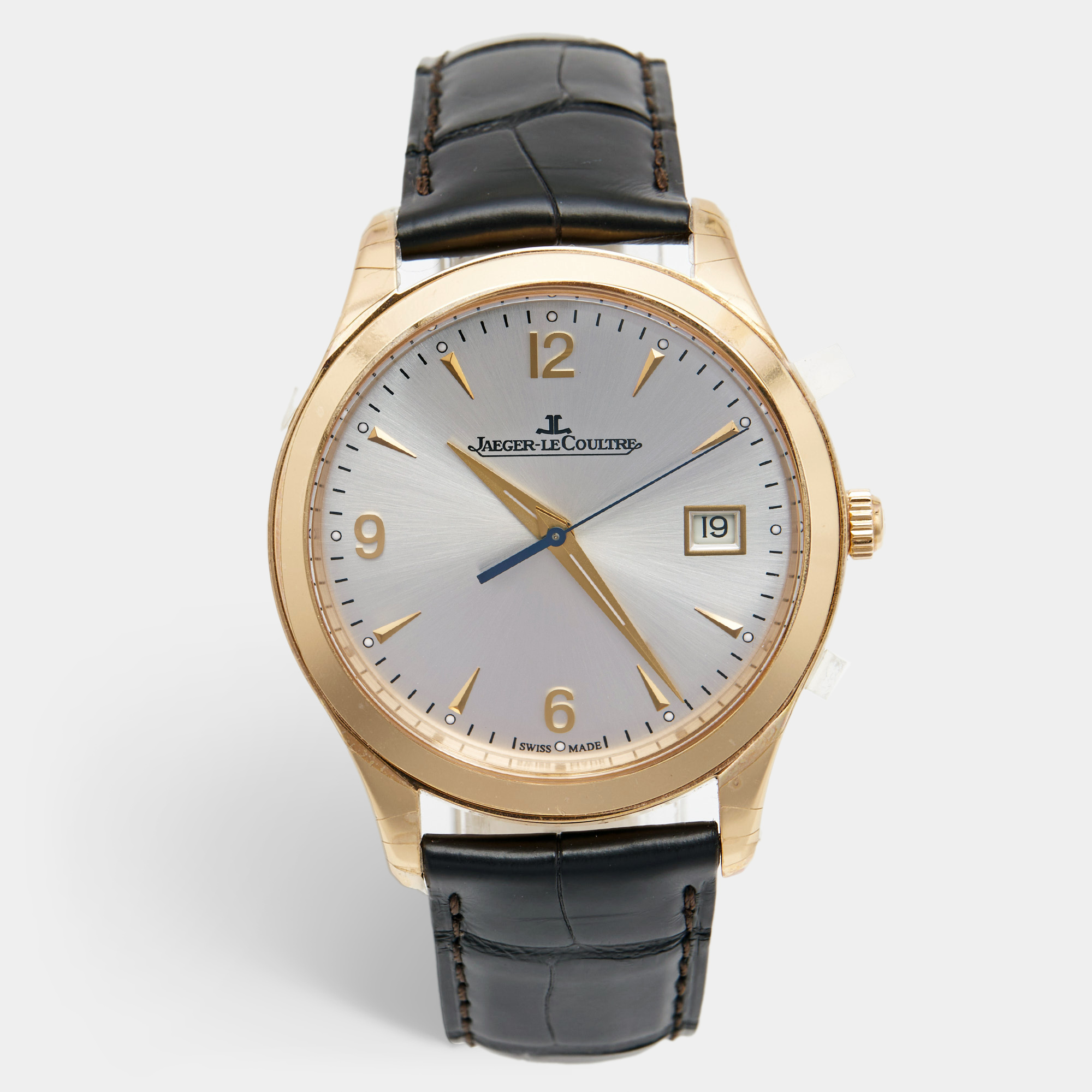 For those looking to invest in a designer watch that promises to deliver style points and remain timeless Jaeger Le Coultre offers this stunning Master Control Date 176.2.40. S watch in 39 mm. Its a beauty from every angle.