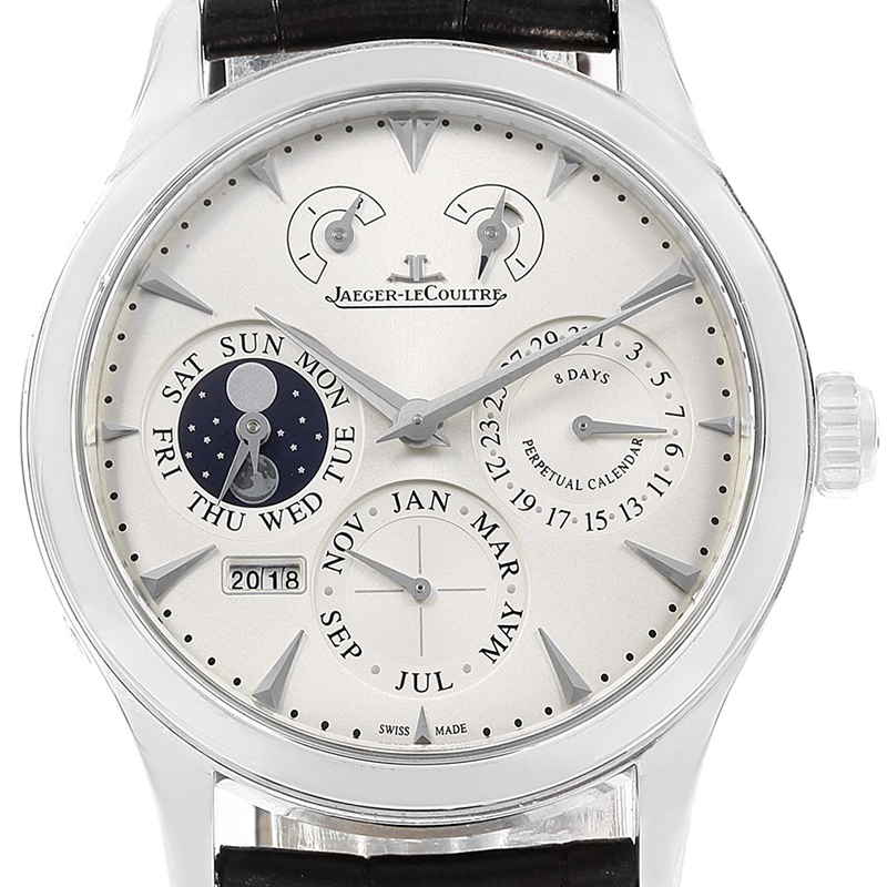 

Jaeger LeCoultre Silver Stainless Steel Master