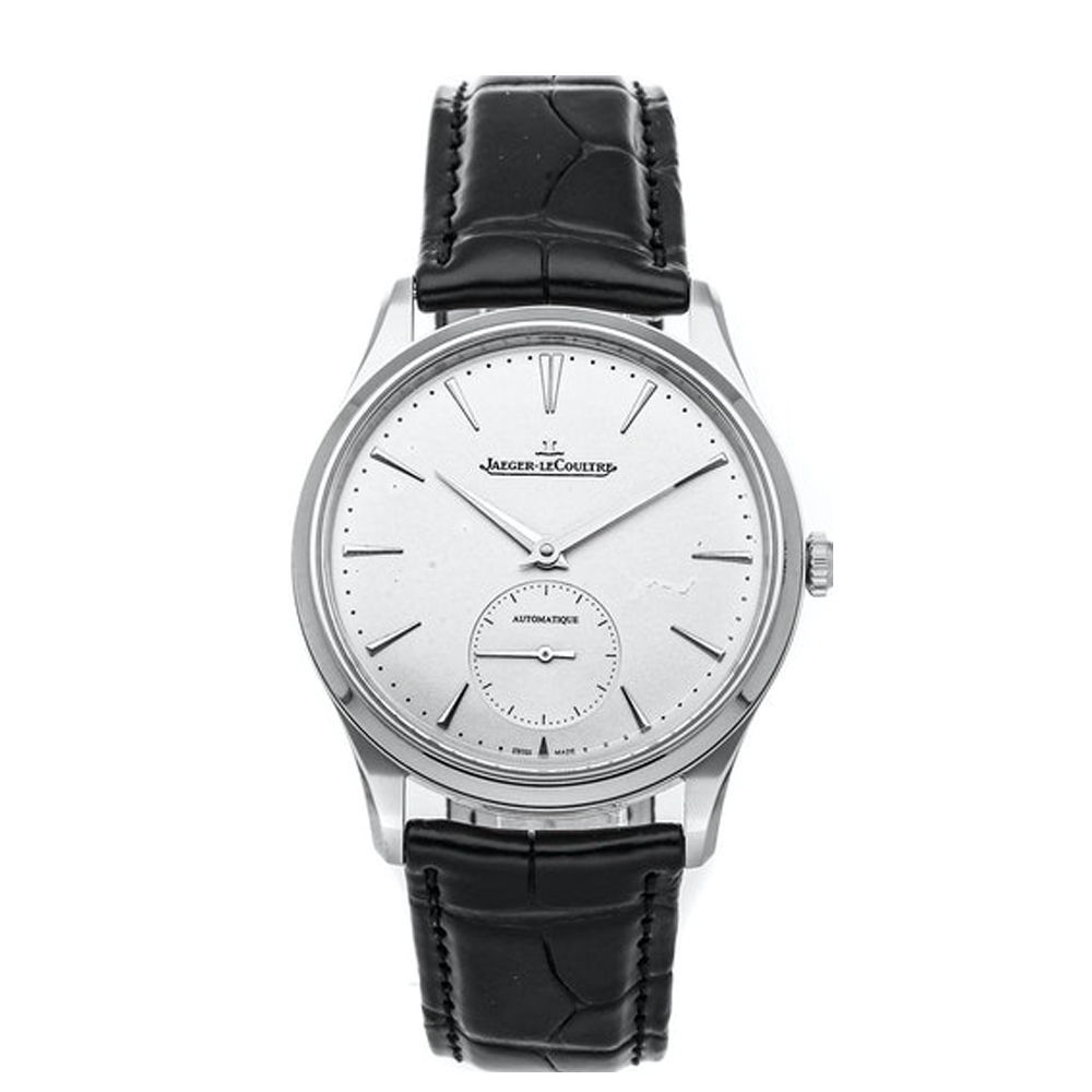 

Jaeger-LeCoultre Silver Stainless Steel Master Ultra Thin Q1218420 Men's Wristwatch