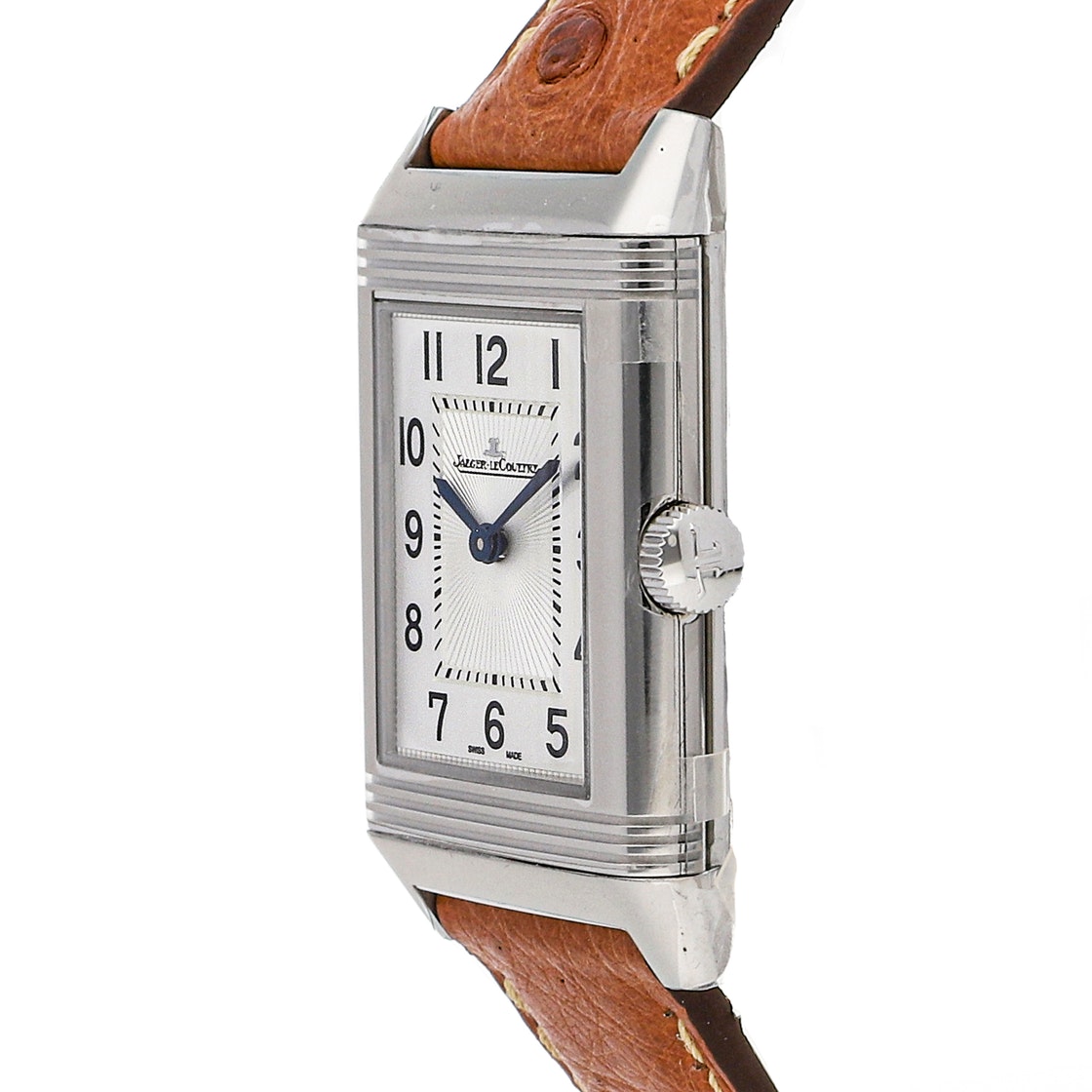 

Jaeger LeCoultre Silver Stainless Steel Reverso Classic Q2548441 Men's Wristwatch