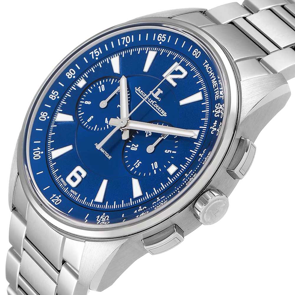 

Jaeger Lecoultre Blue Stainless Steel Polaris 842.8.C1.s Q9020180 Men's Wristwatch 42 MM