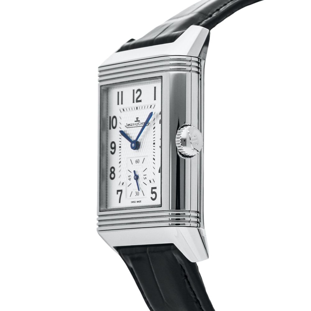 

Jaeger LeCoultre Silver Stainless Steel Reverso Classic Q3848420 Men's Wristwatch