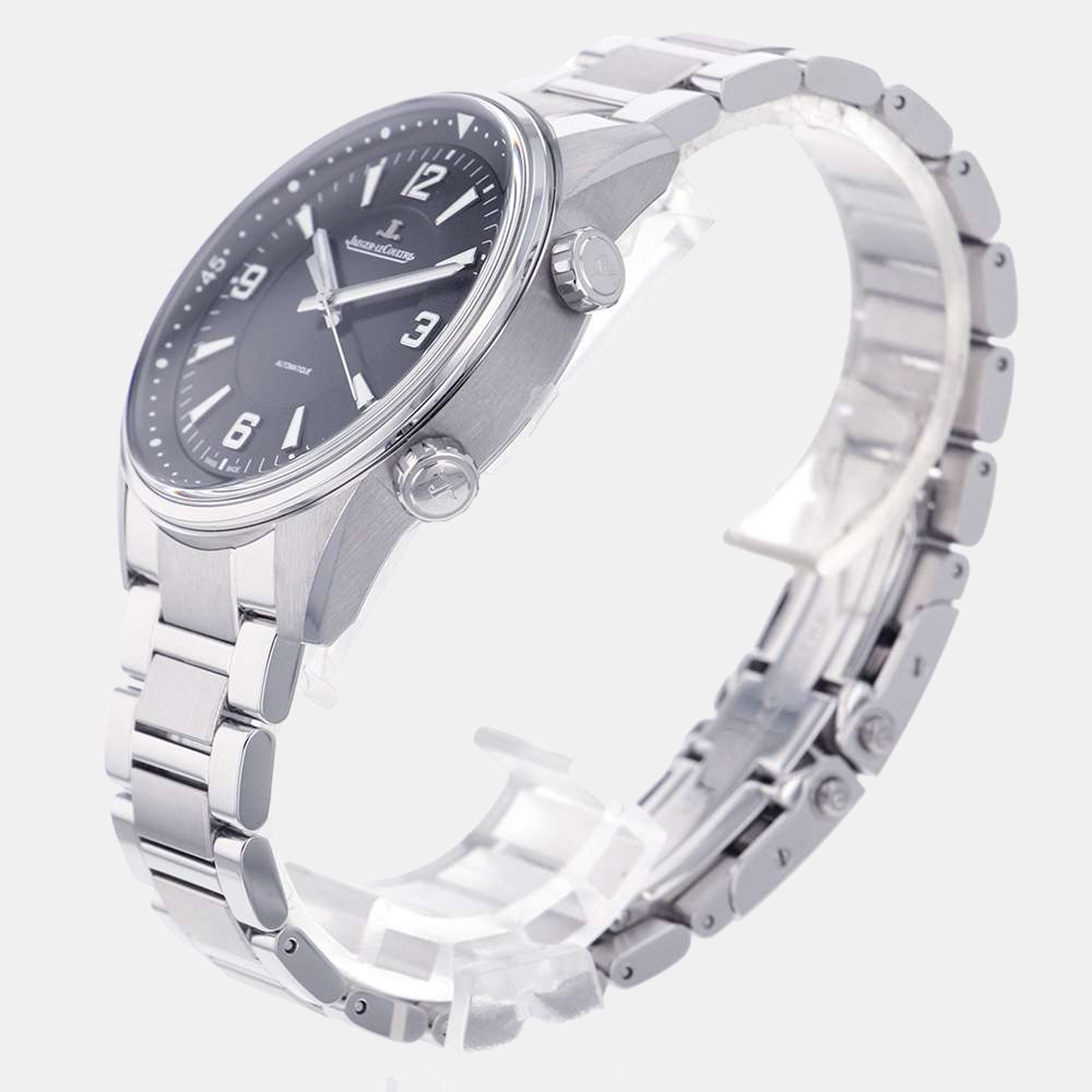 

Jaeger LeCoultre Black Stainless Steel Polaris Q9008170 Men's Wristwatch 41 mm