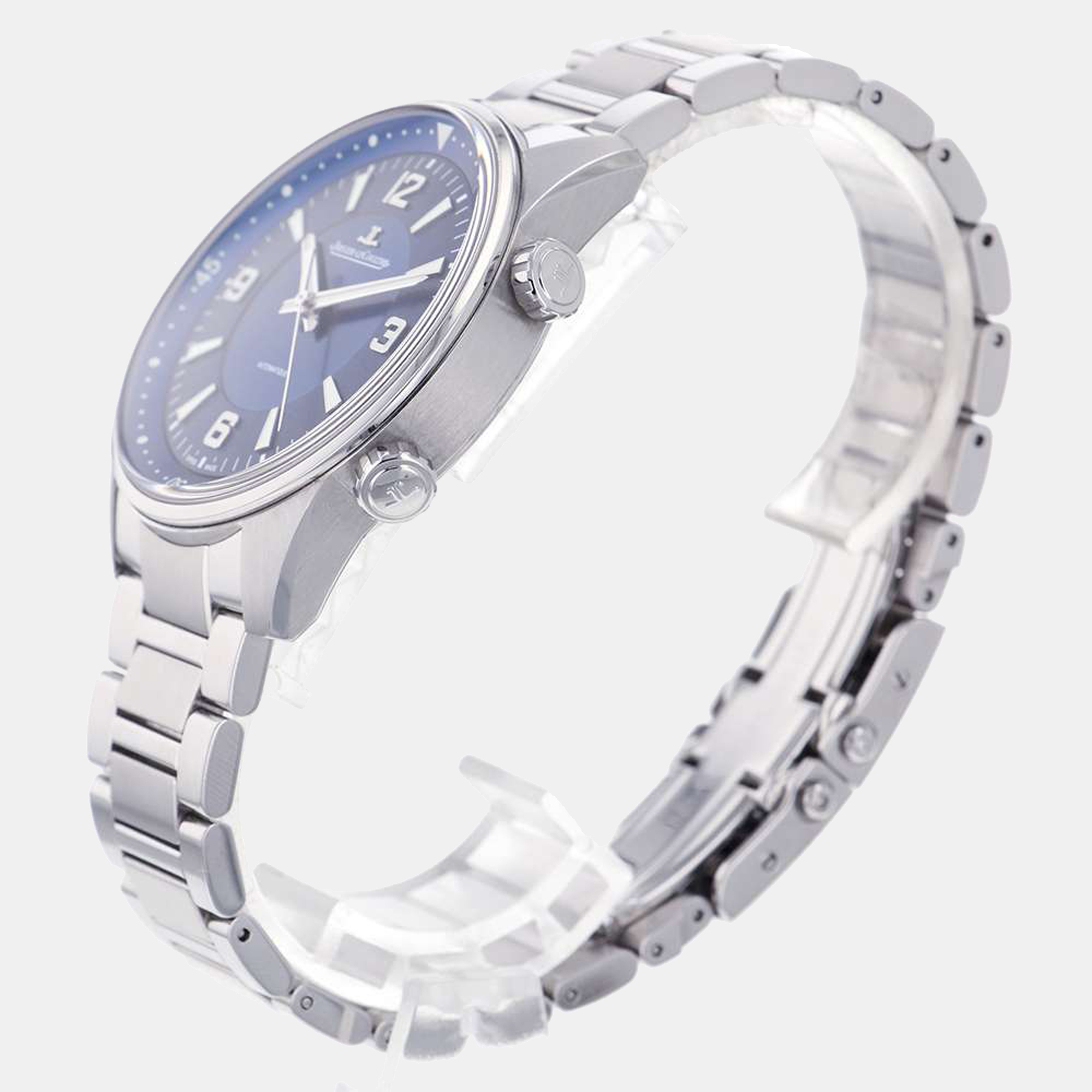 

Jaeger LeCoultre Blue Stainless Steel Polaris Q9008180 Men's Wristwatch 41 mm