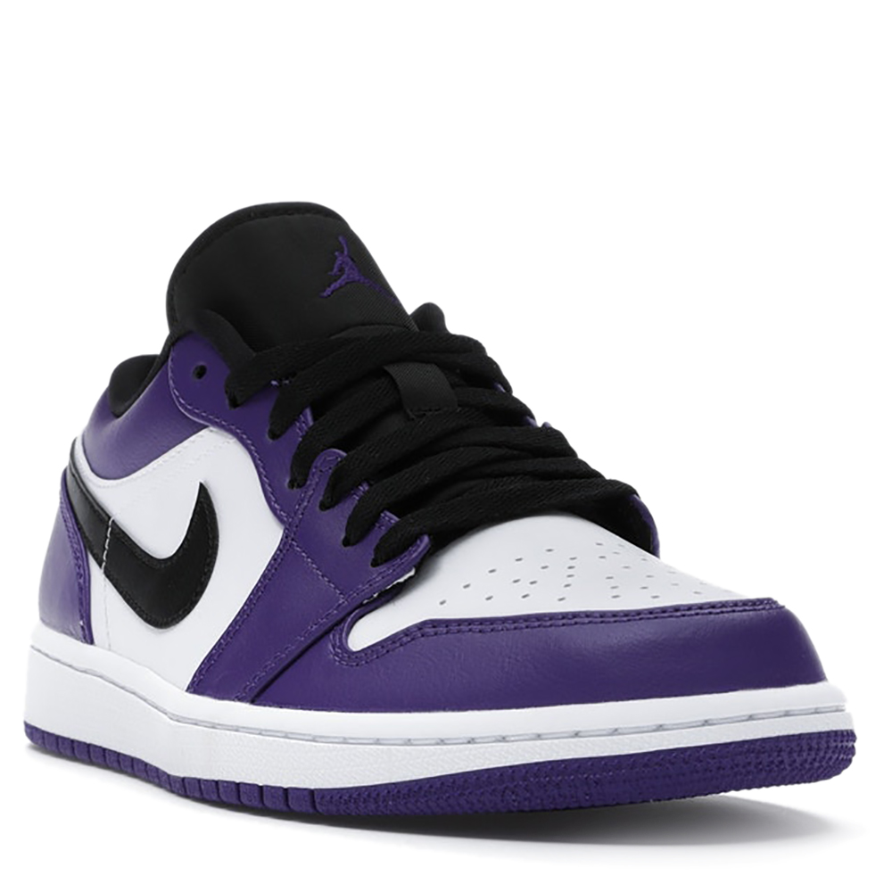 

Nike Jordan 1 Low Court Purple White Sneakers US Size 13 EU Size