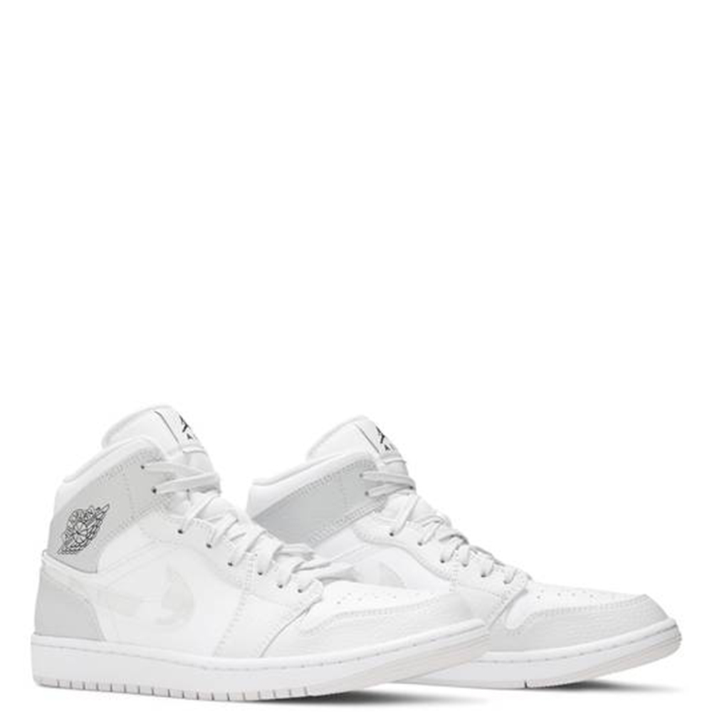 

Nike Jordan 1 Mid Grey Camo Sneakers US Size 9.5 EU Size
