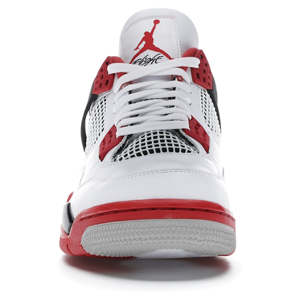 

Nike Jordan 4 Retro Fire Red Sneakers Size EU  US 4.5Y, Multicolor