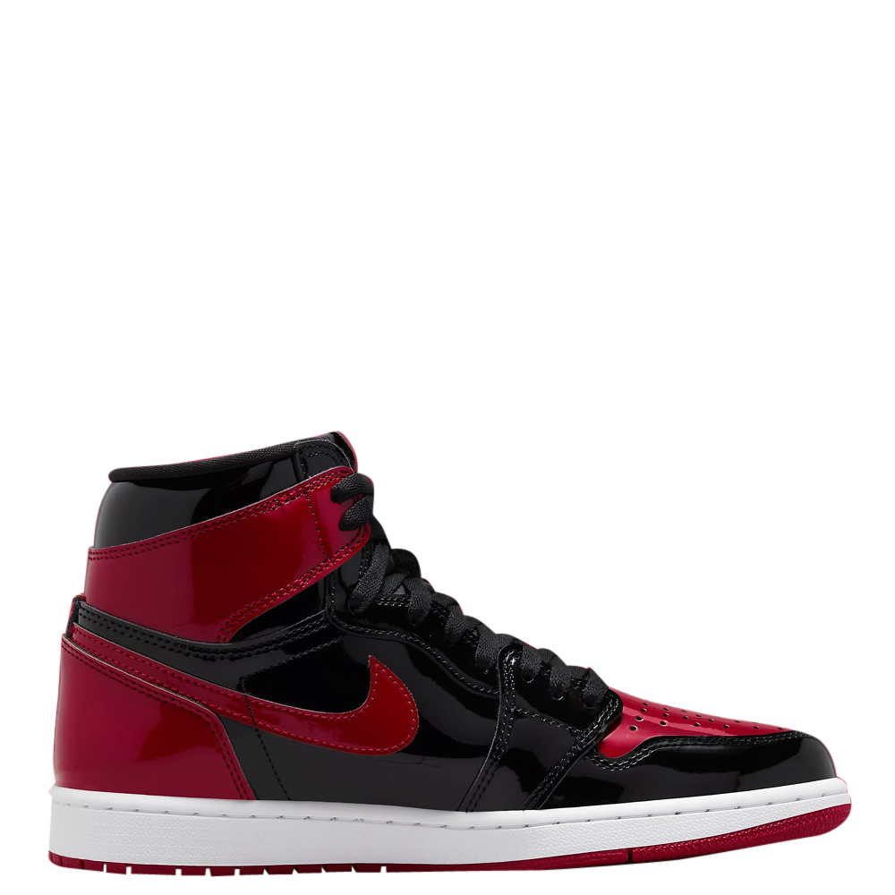 

Jordan 1 Patent Bred Sneakers Size US 13 (EU, Multicolor