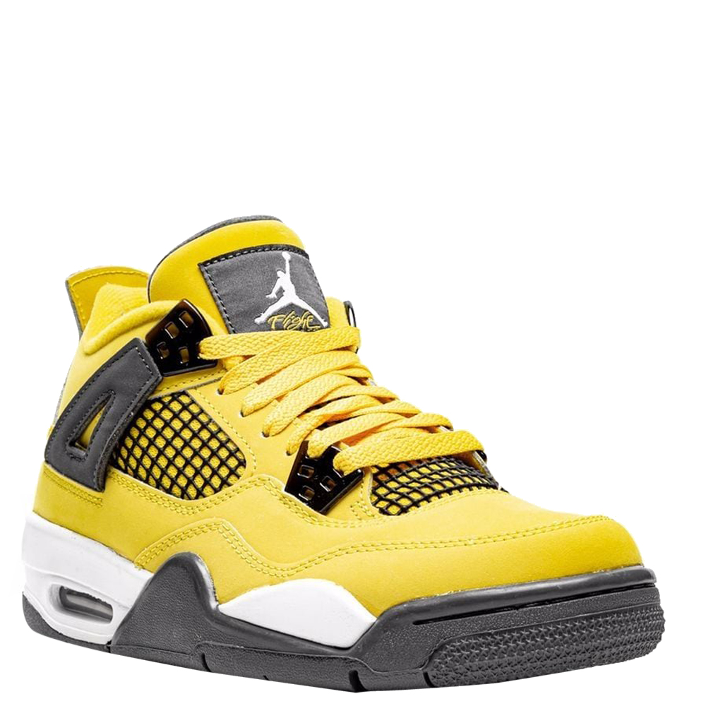 

Jordan 4 Lightning Sneakers Size US 12 (EU, Multicolor