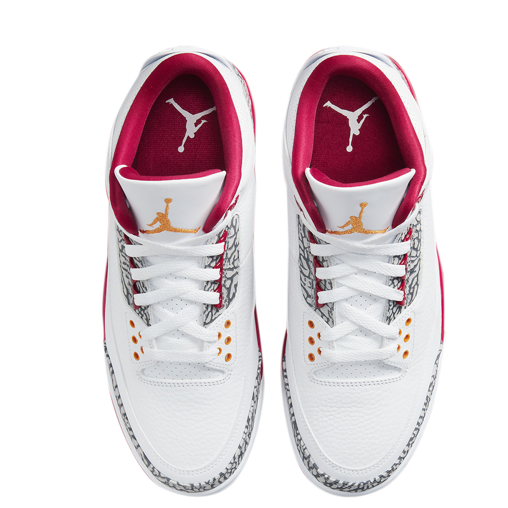 

Jordan 3 Cardinal Red Sneakers Size US 7 (EU, Multicolor
