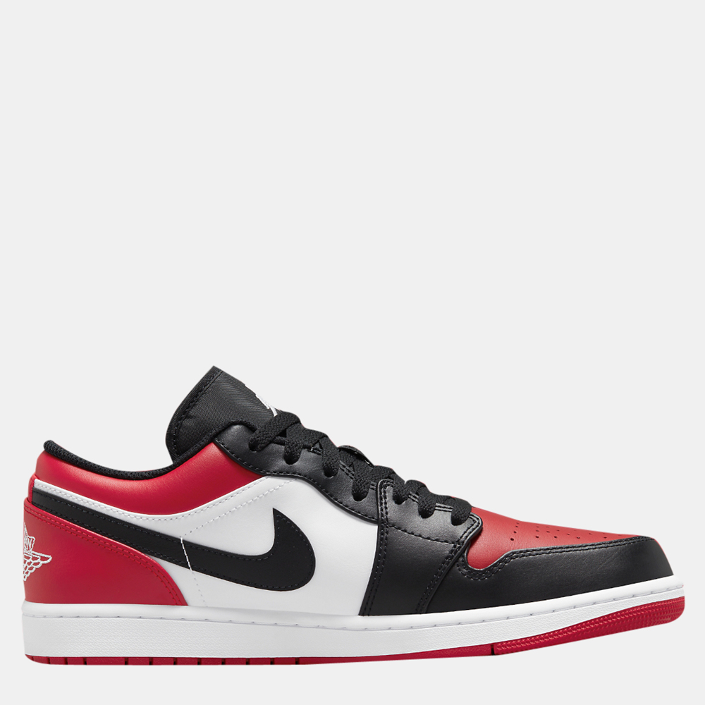 

Jordan 1 Low Bred Toe Sneakers Size US 8 (EU 41), Multicolor